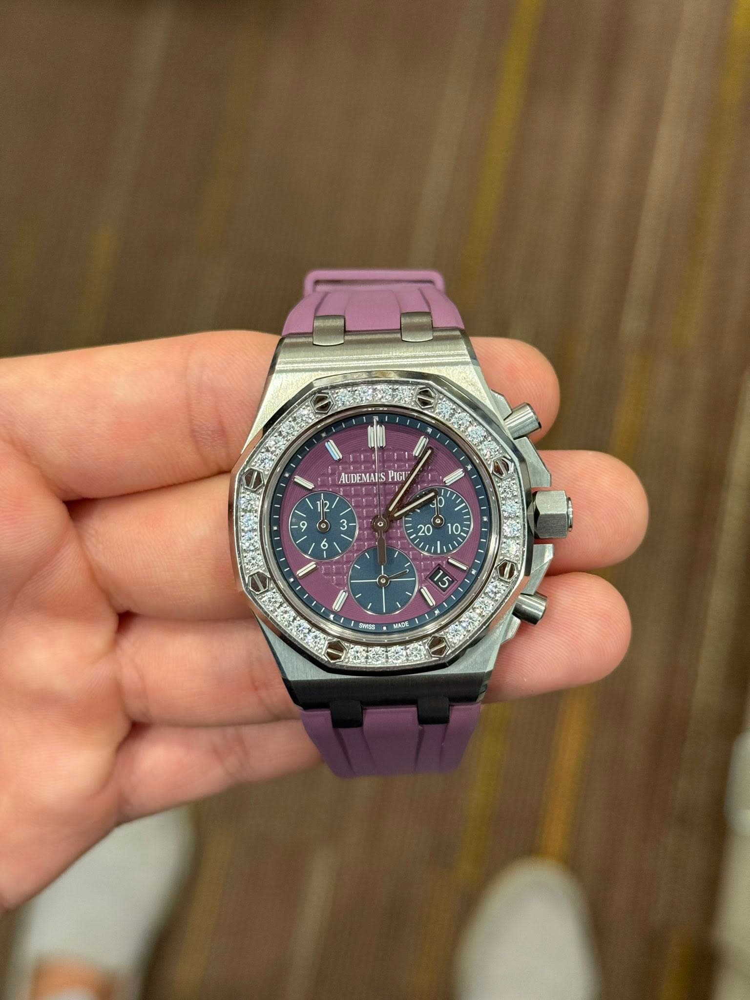 May be an image of digital watch and text