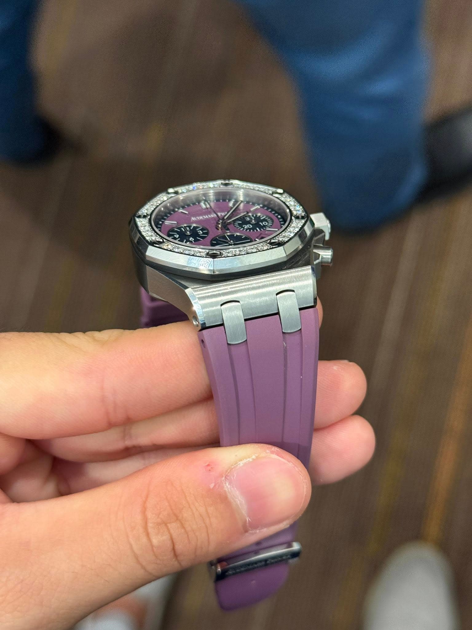 May be an image of digital watch and text