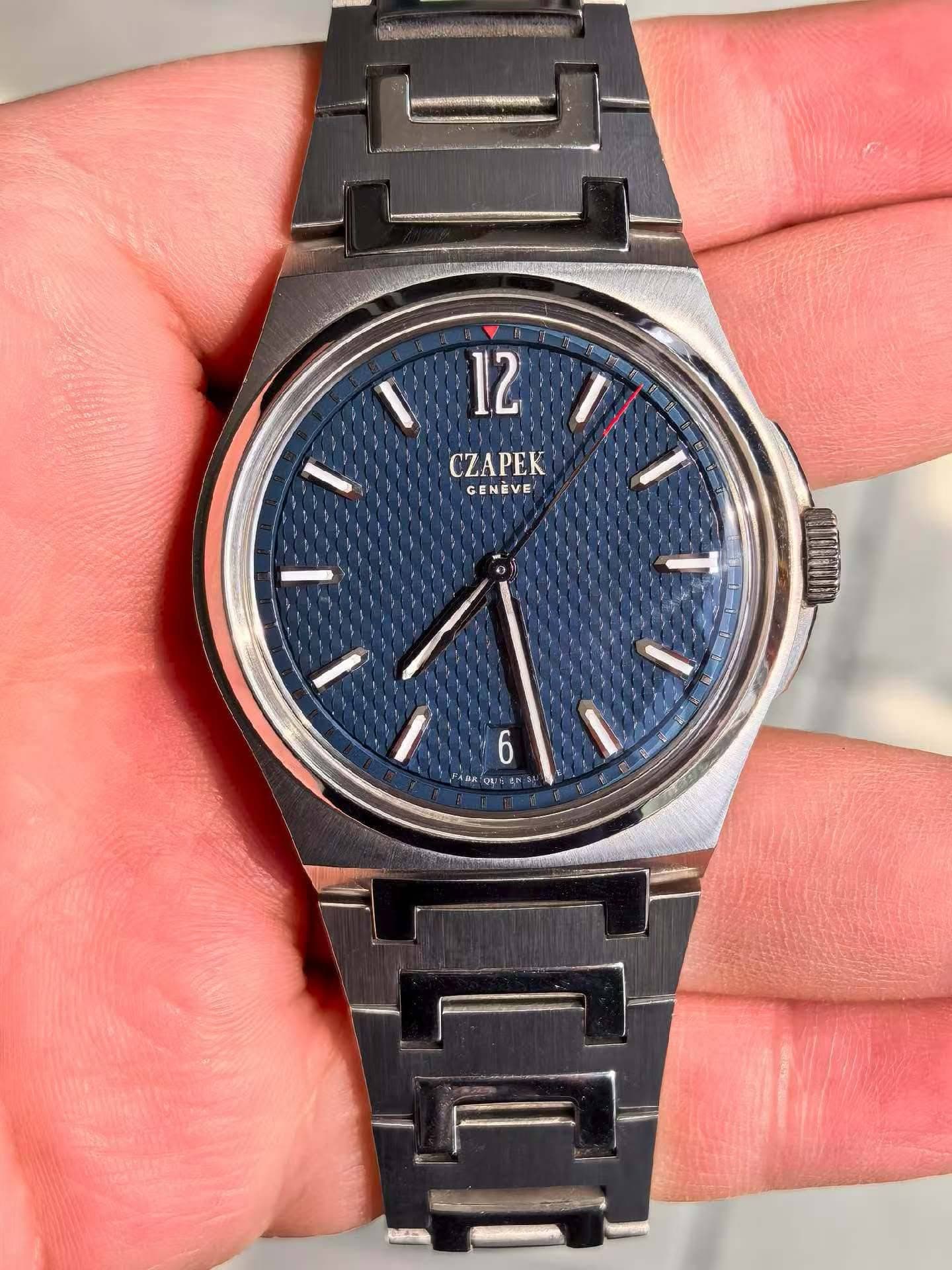 May be an image of digital watch and text