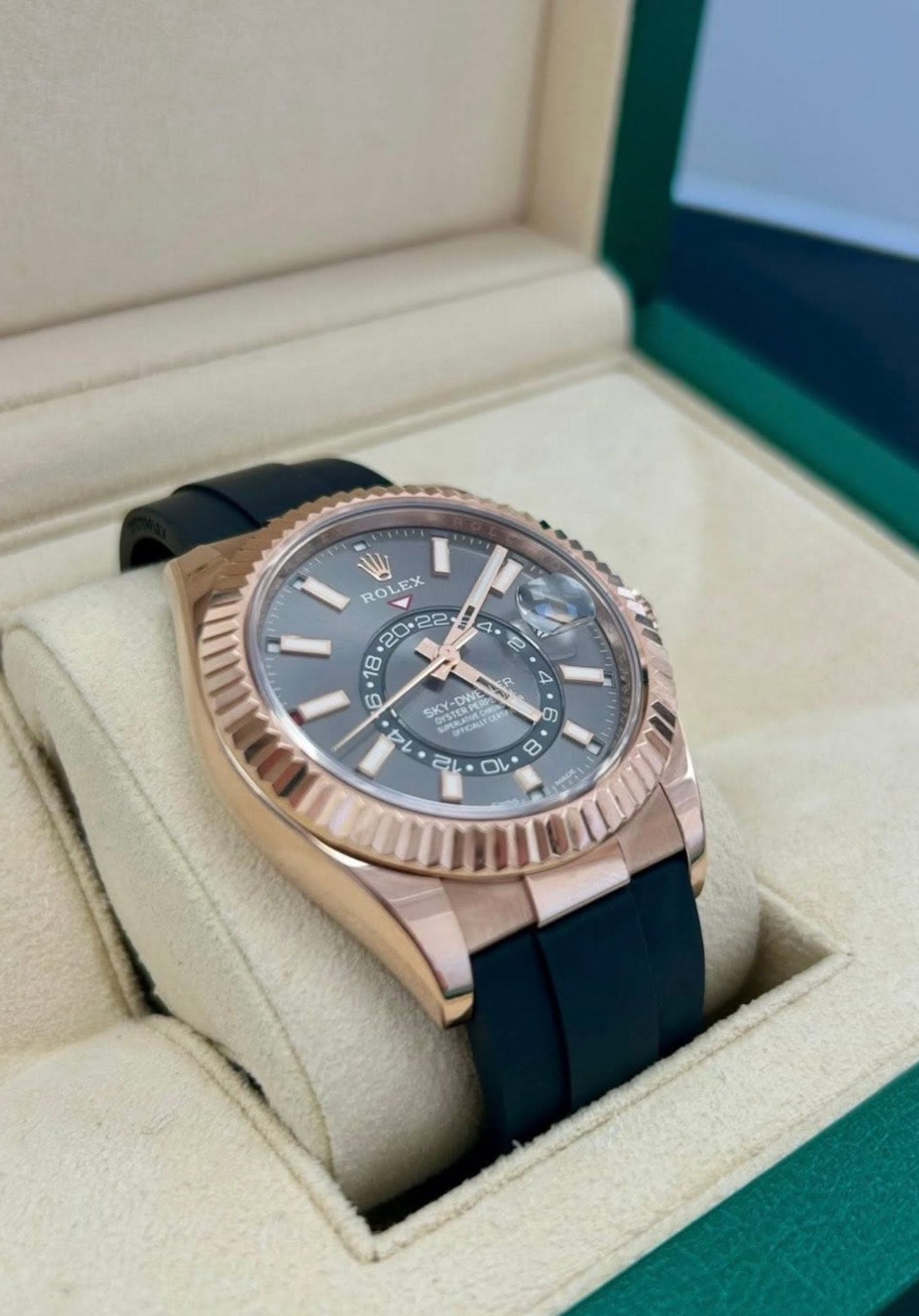 May be an image of wrist watch and text