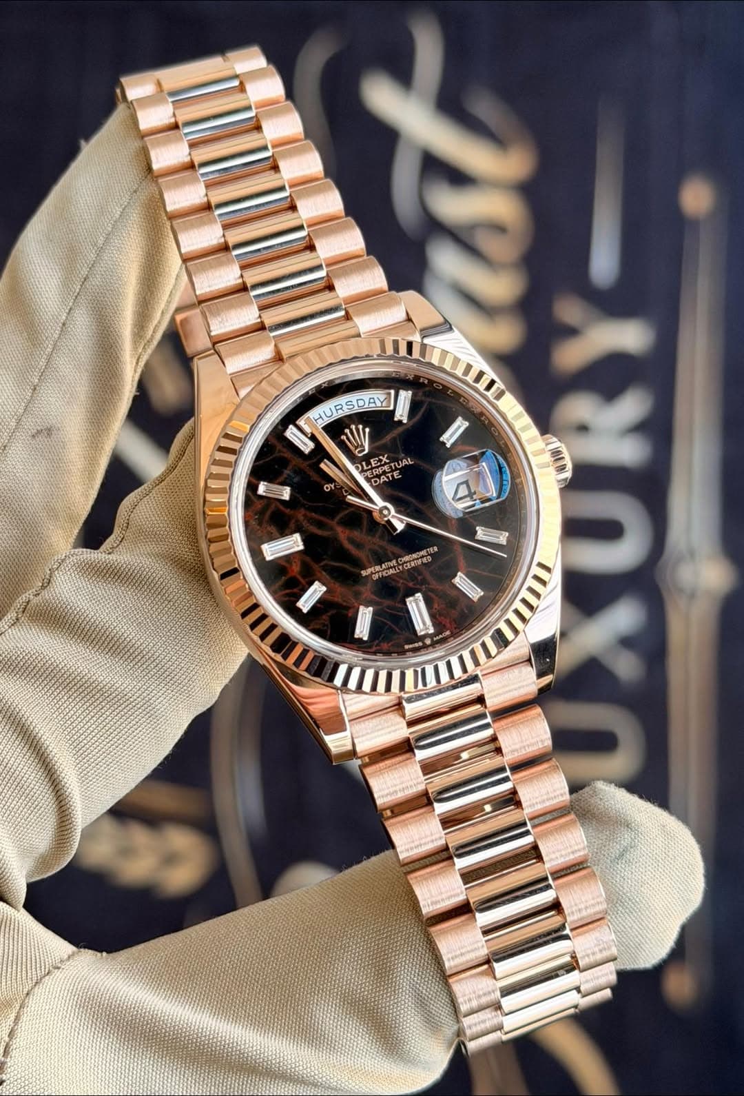 May be an image of wrist watch and text