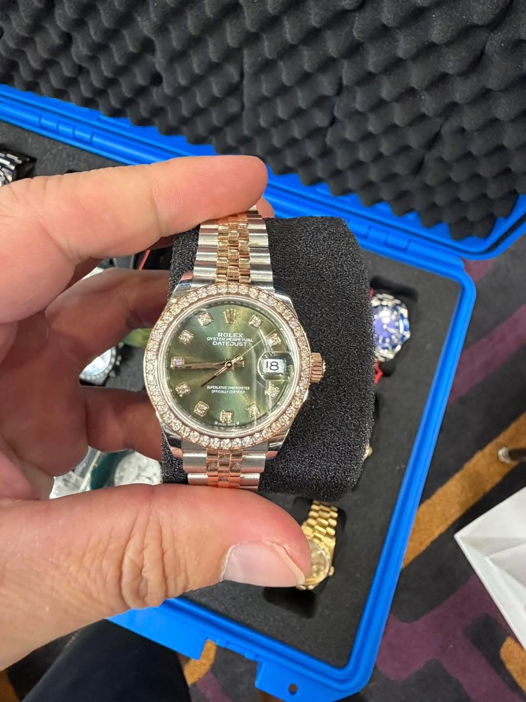May be an image of digital watch and text