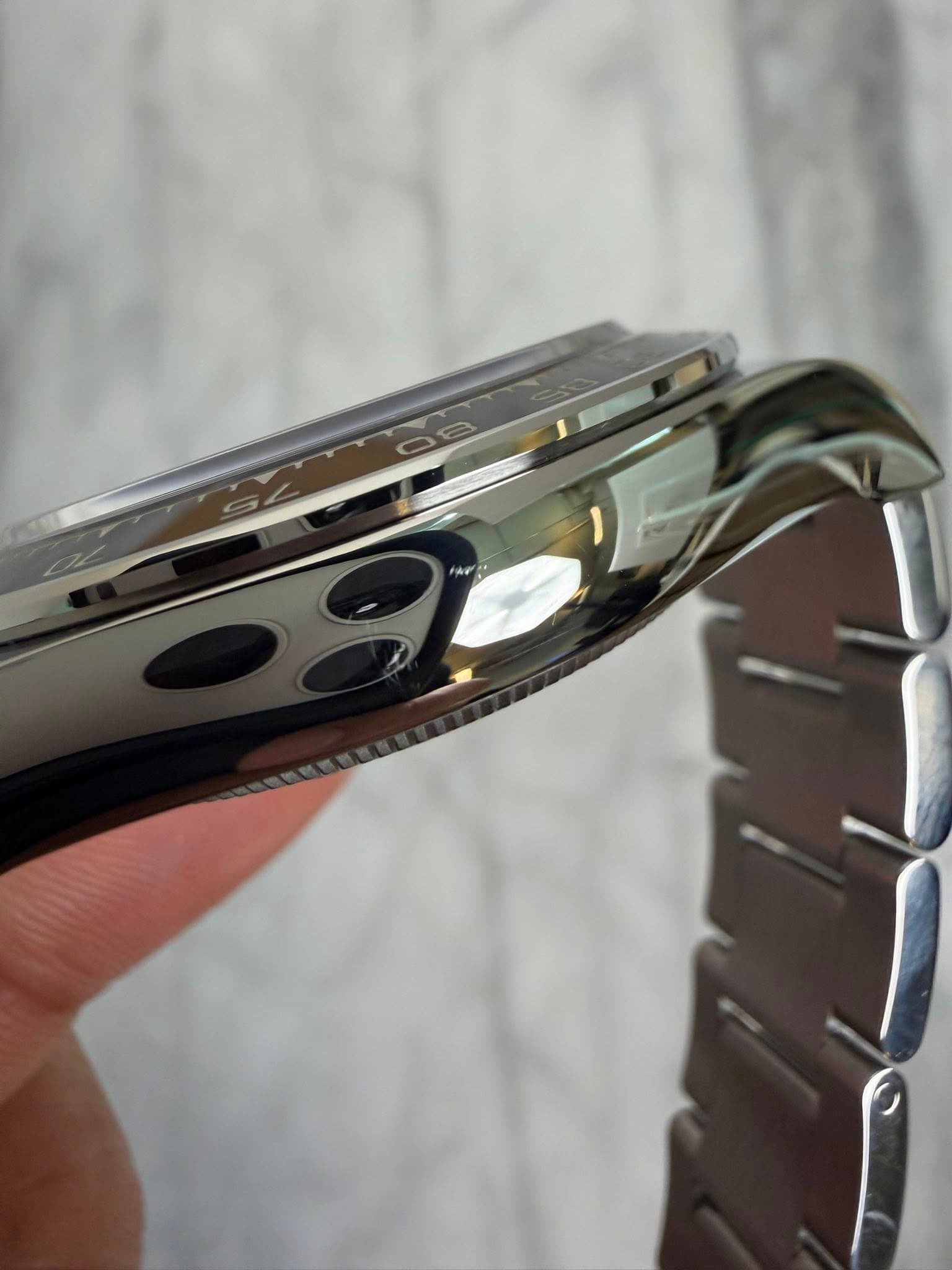 May be an image of wrist watch