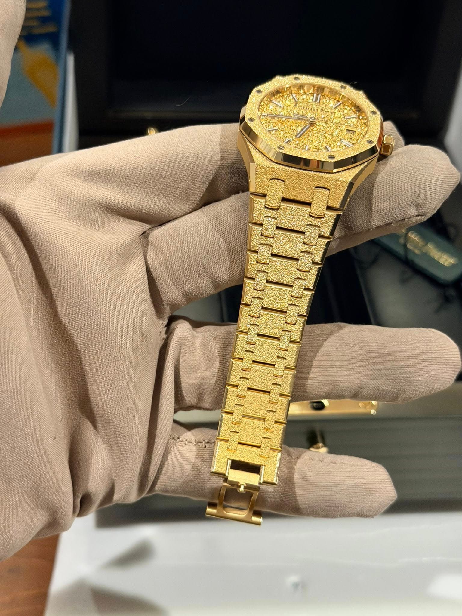May be an image of wrist watch and text