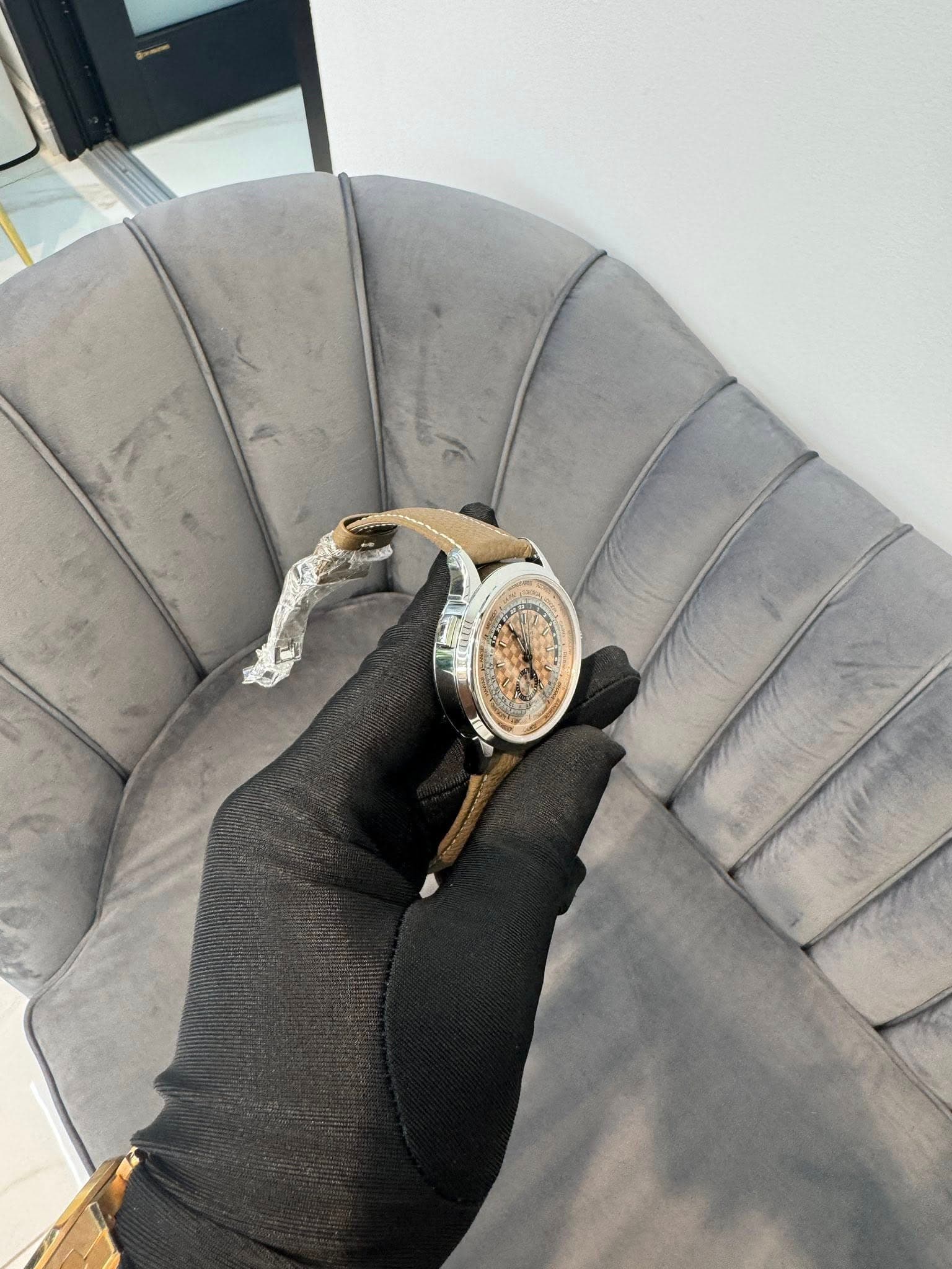 May be an image of wrist watch