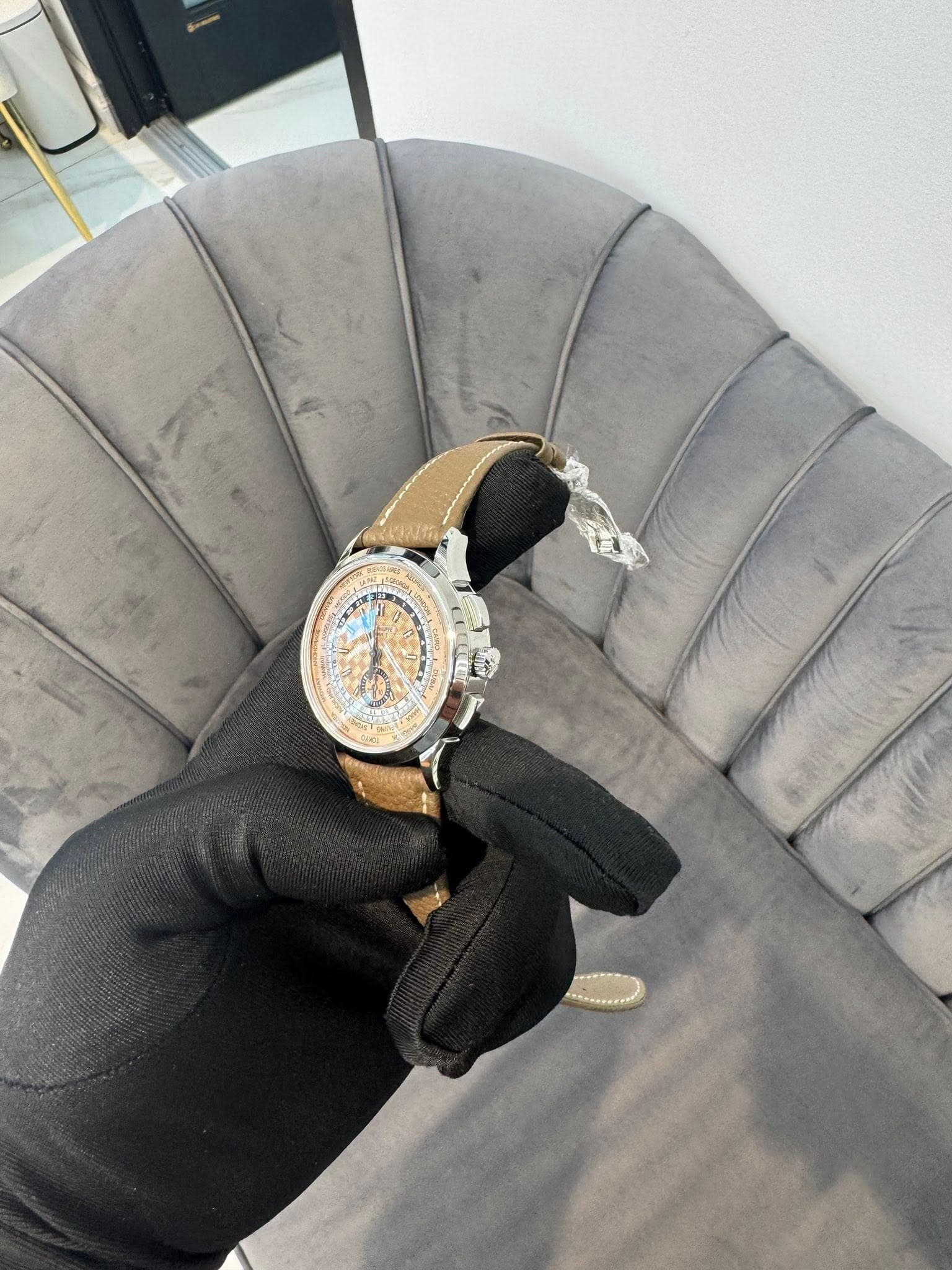 May be an image of wrist watch