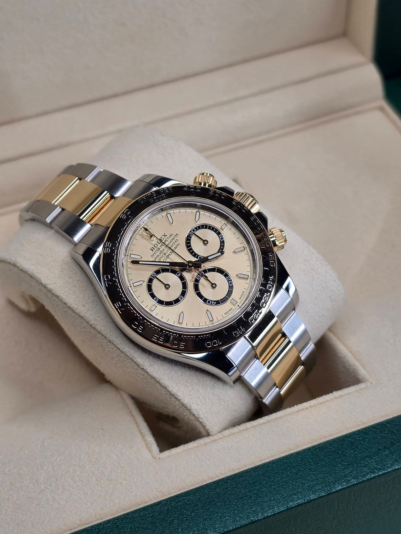 May be an image of wrist watch and text