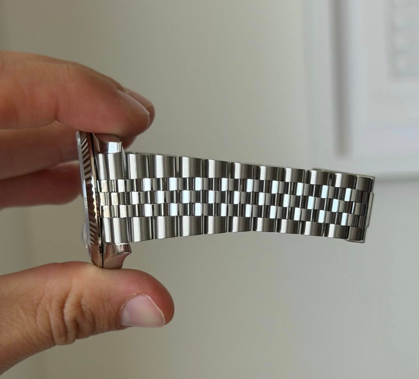 May be an image of wrist watch