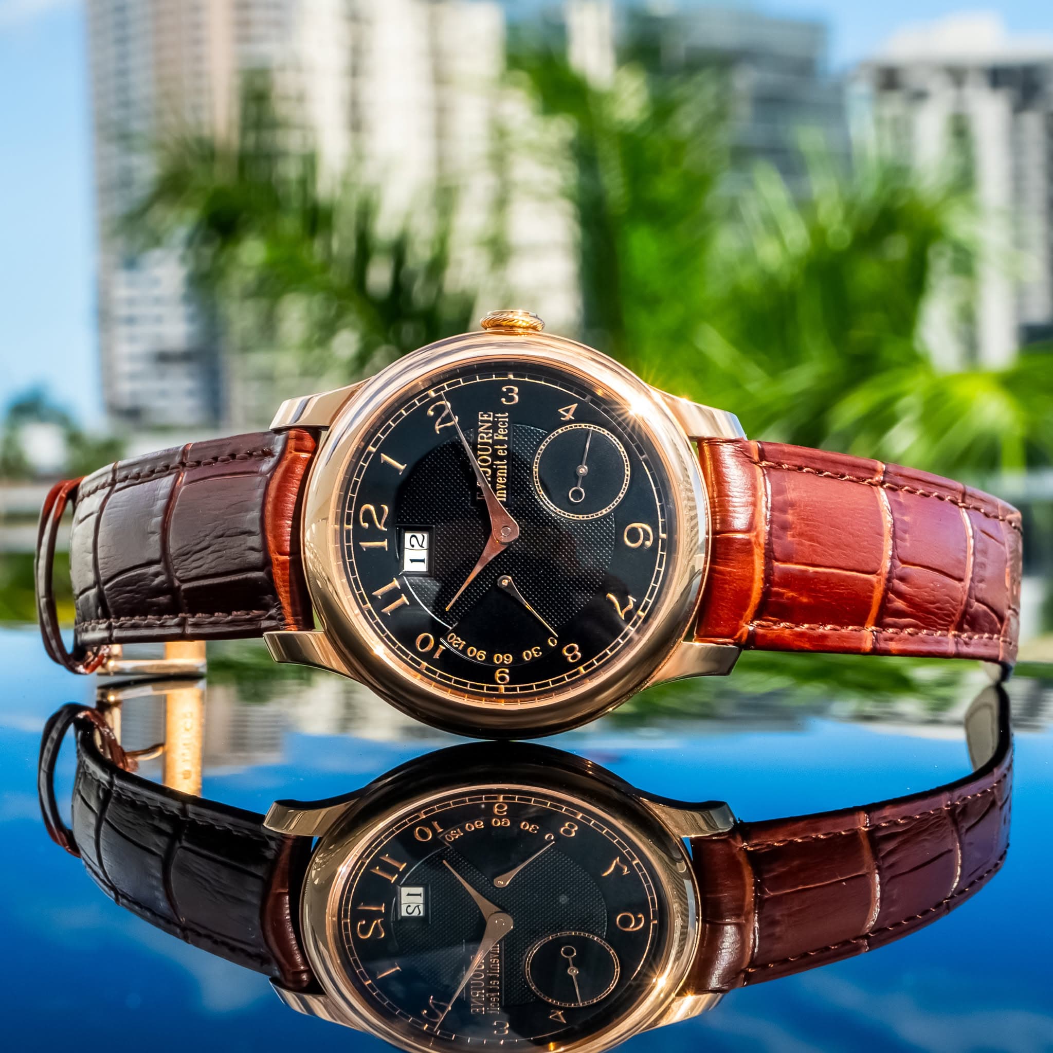 May be an image of wrist watch and text that says '1 3 JOURNE He Inreni 12 যো ۱1 6 لَ O 0円 0E 00 5 DE 8 ስር 0 or'