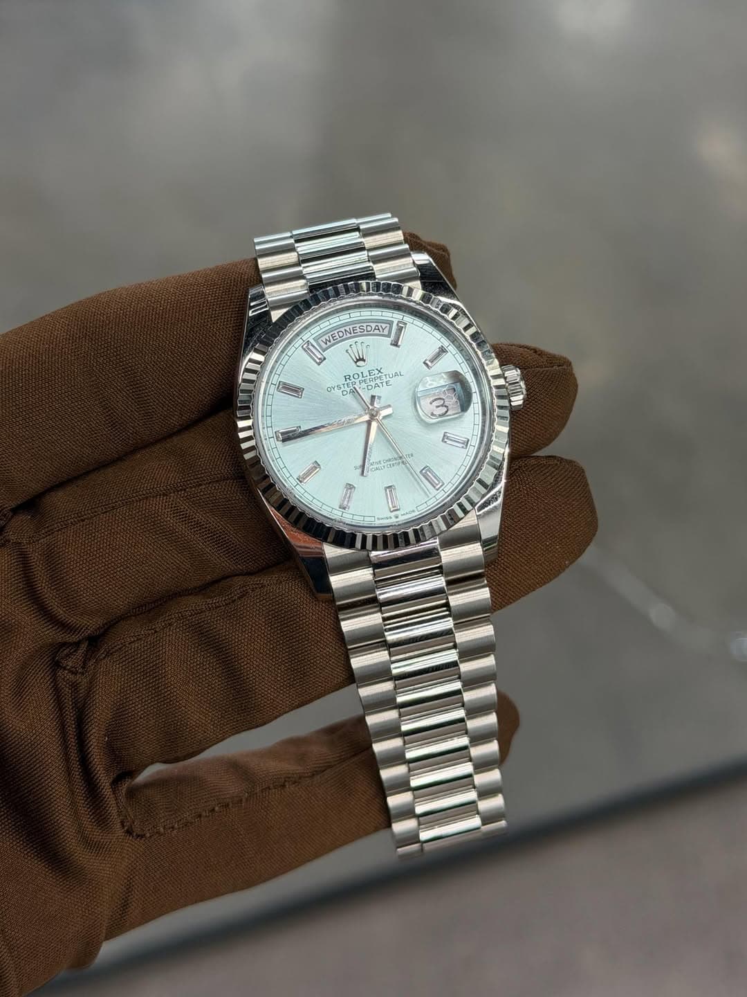 May be an image of wrist watch