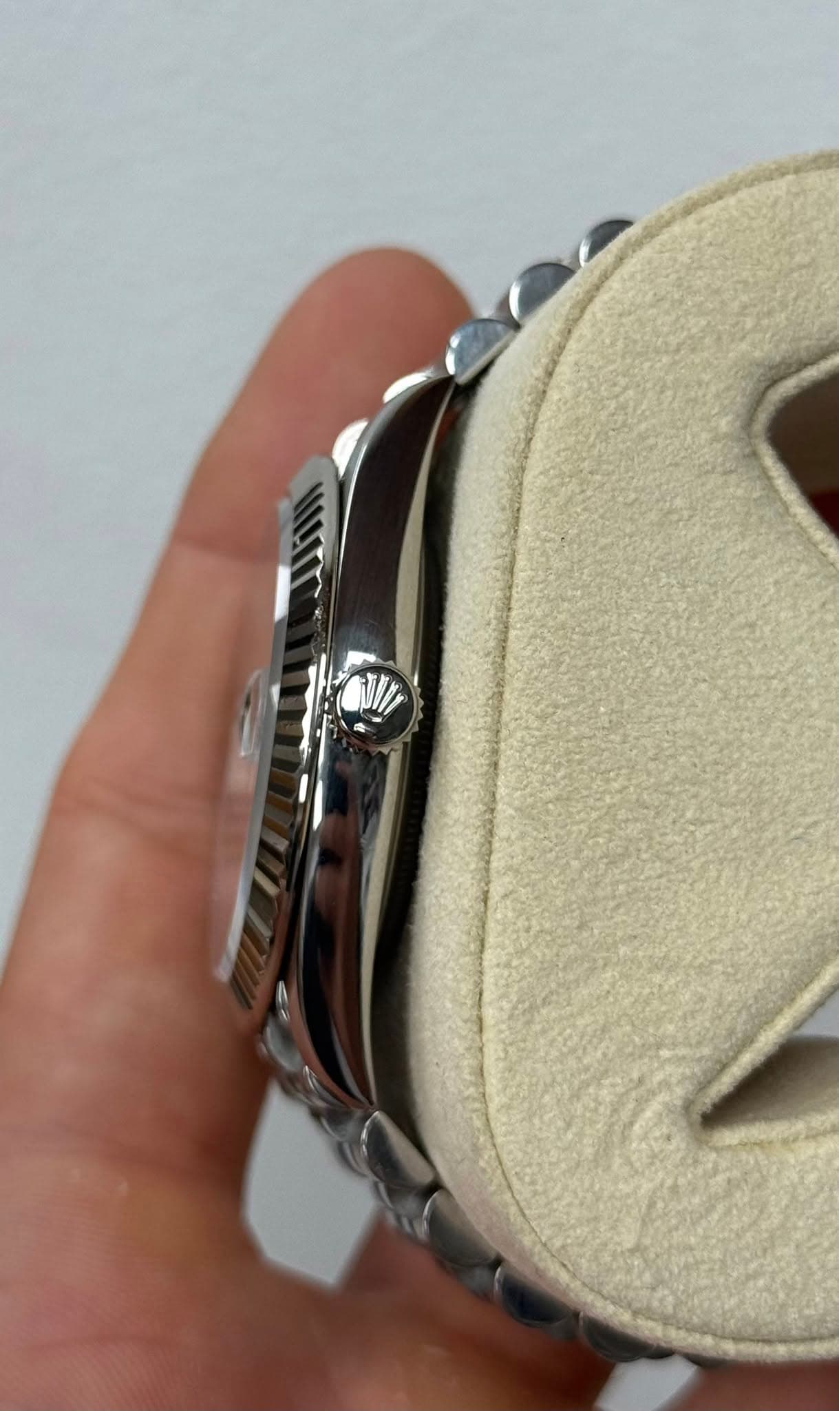 May be an image of leather and wrist watch
