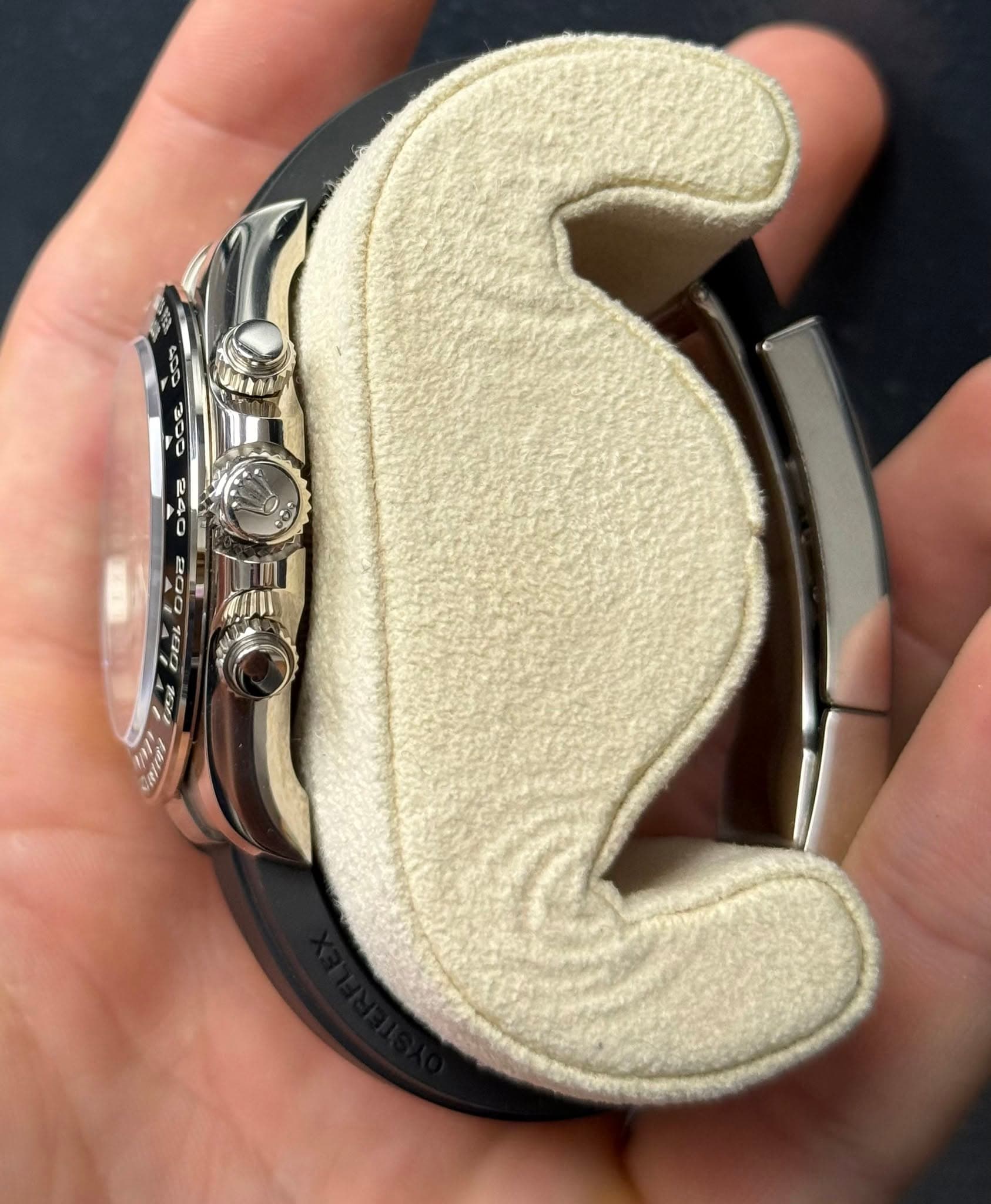 May be an image of wrist watch