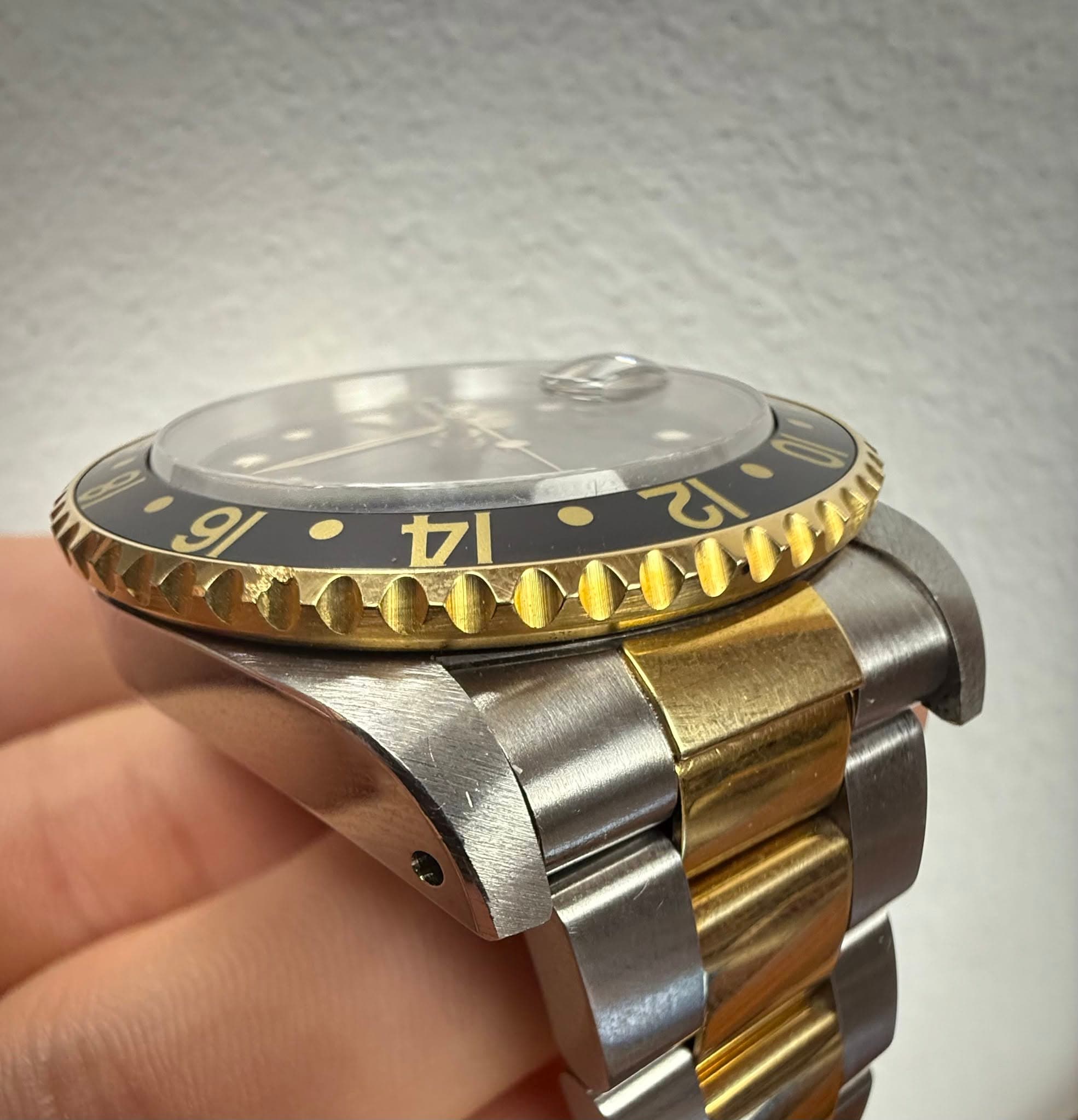 May be an image of wrist watch
