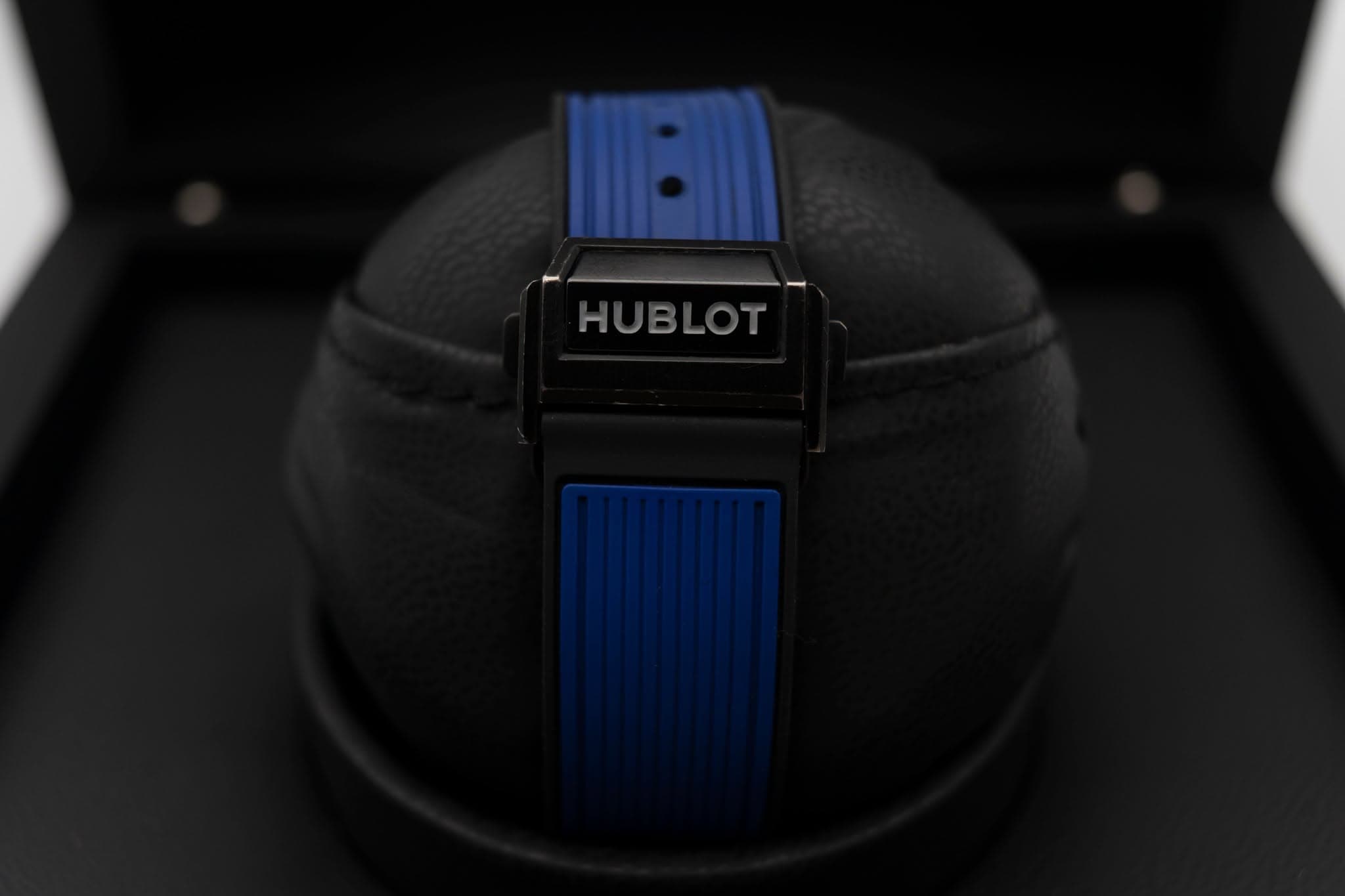May be an image of wrist watch and text that says 'HUBLOT'