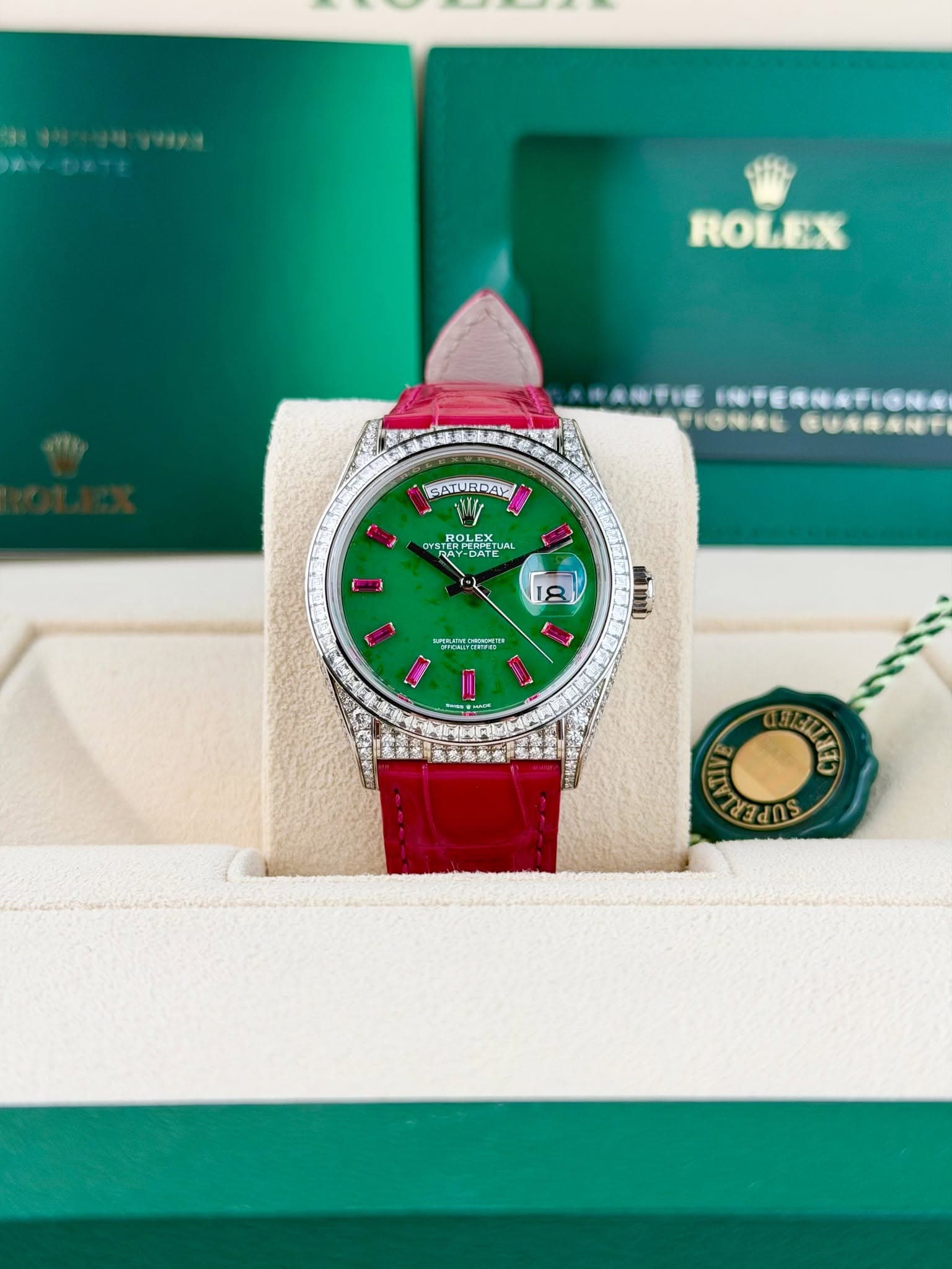 May be an image of wrist watch and text