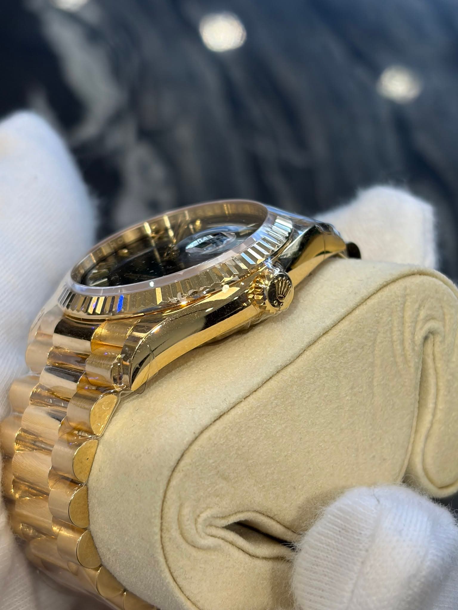 May be an image of wrist watch and text