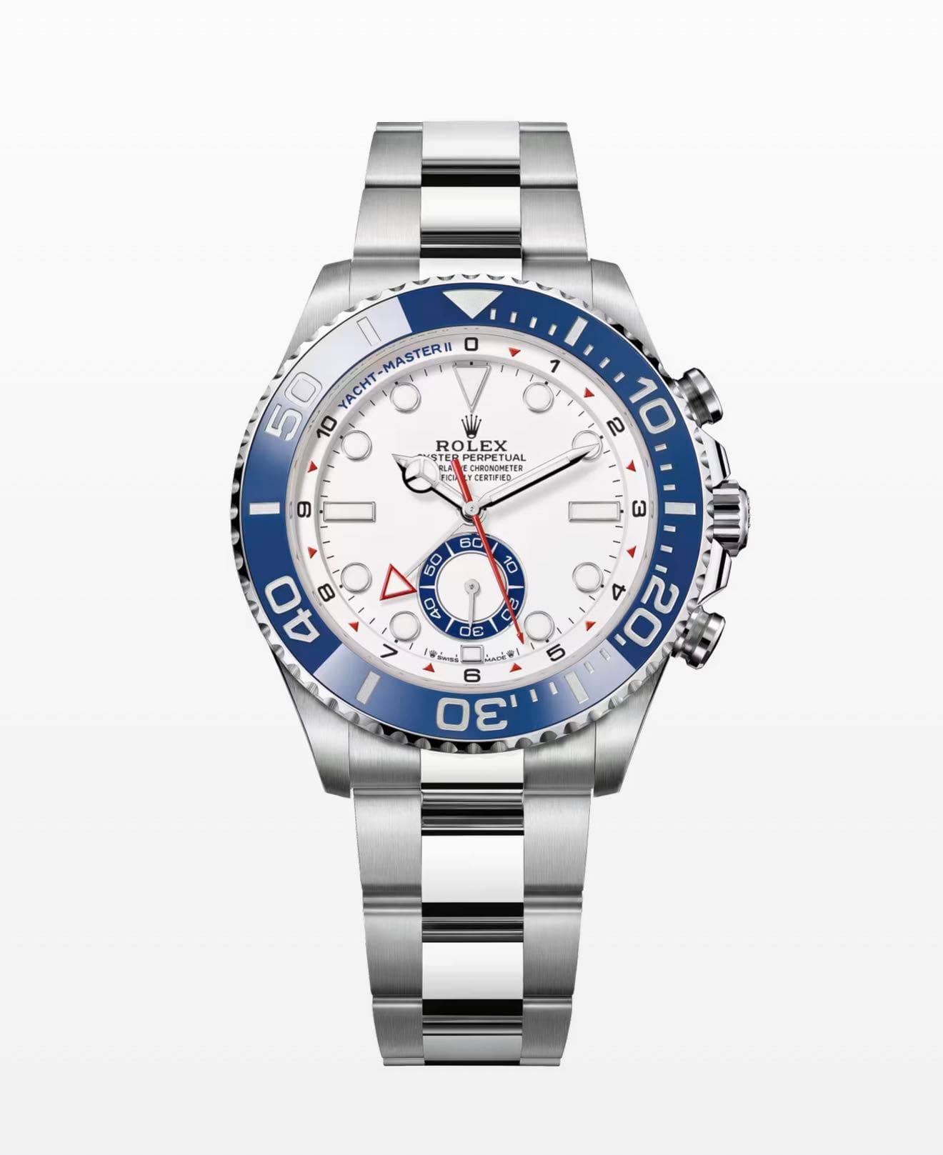 May be an image of wrist watch and text that says '1 1 ACHT-MASTER ACHT -MASTER ROI ROLEX PERPETU PERPETUAL TUAL CERTFIEO- 2 10 9 3 BC 10 9 50 Ot 40 ن 40 B Z C 10 A 20, dE خصمده…