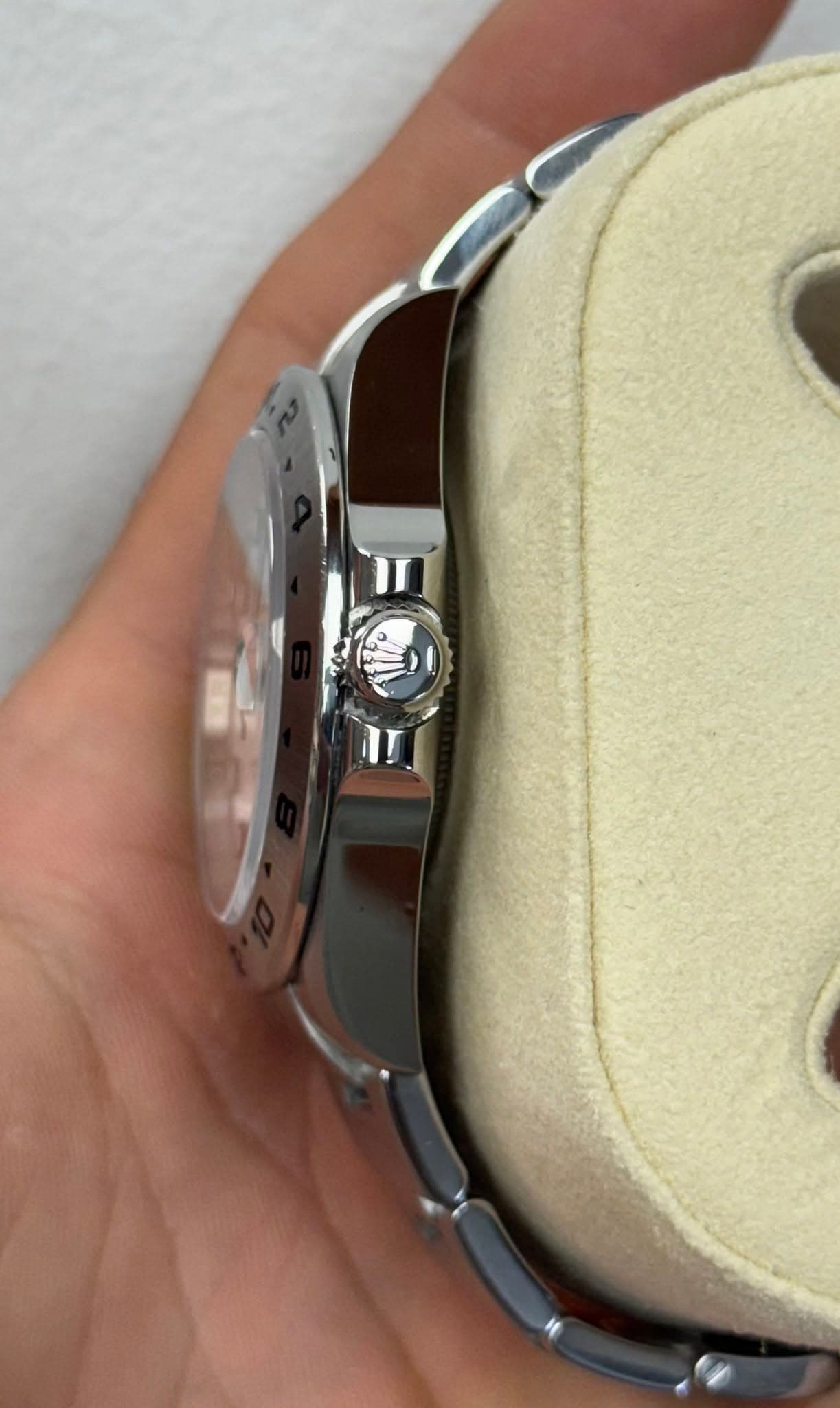 May be an image of wrist watch and text