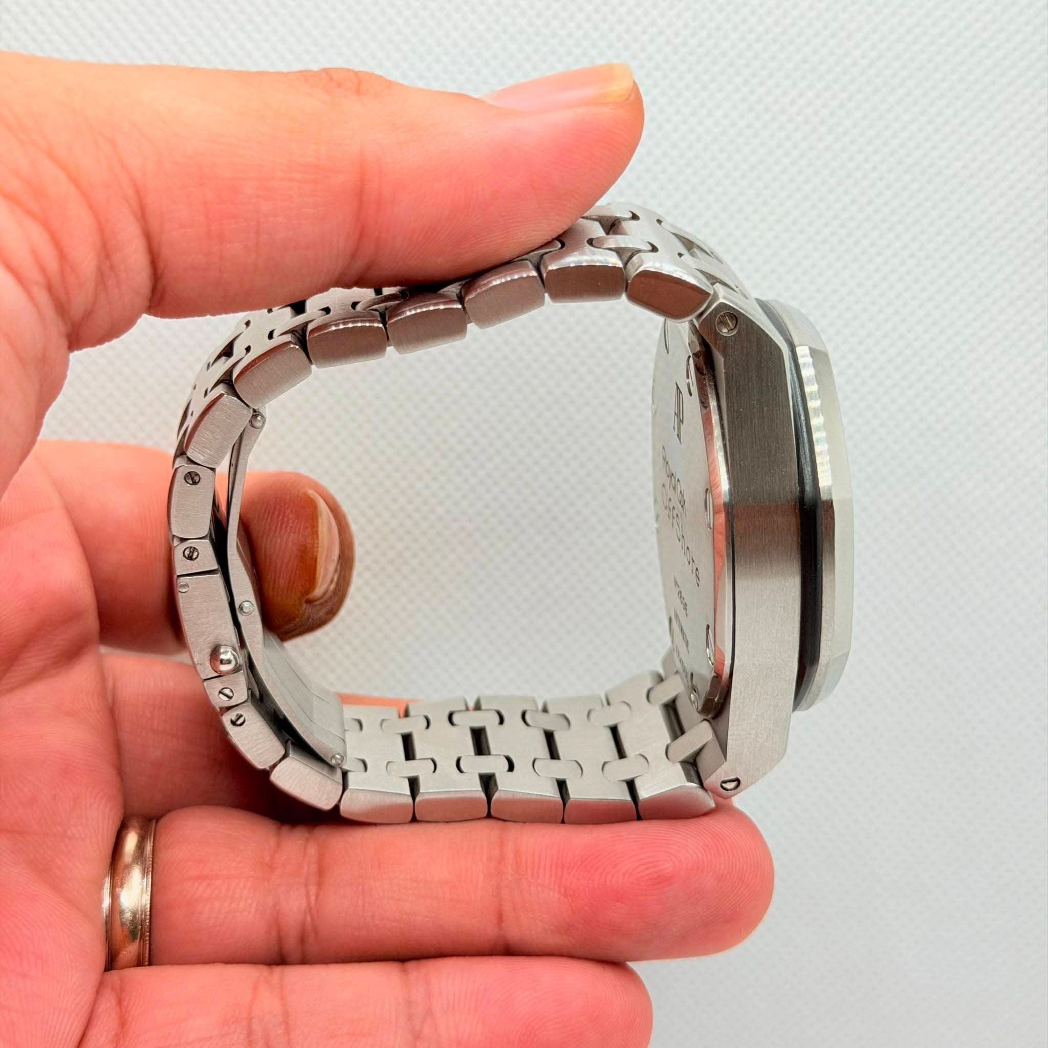 May be an image of digital watch and napkin ring