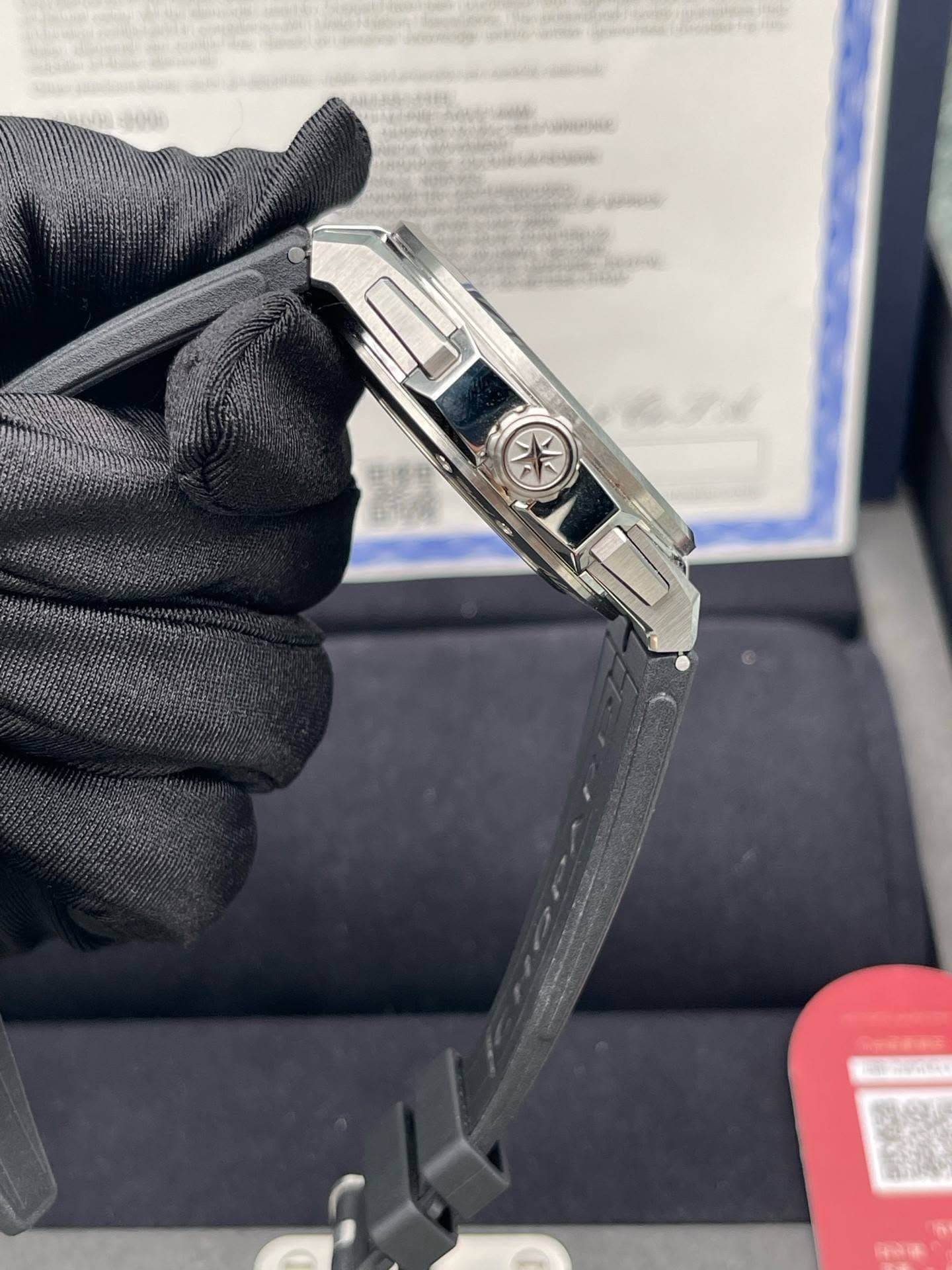 May be an image of digital watch and text