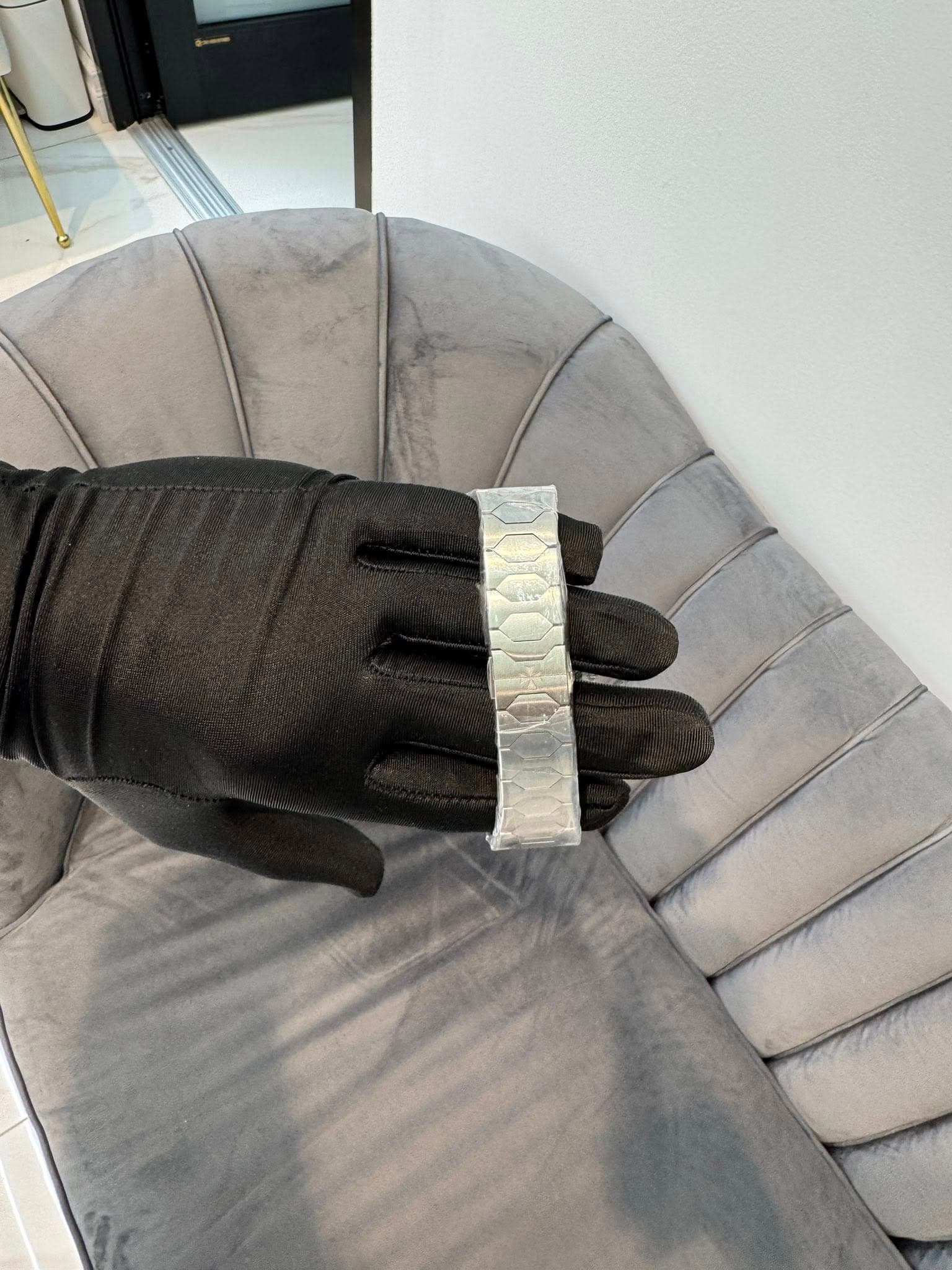 May be an image of leather