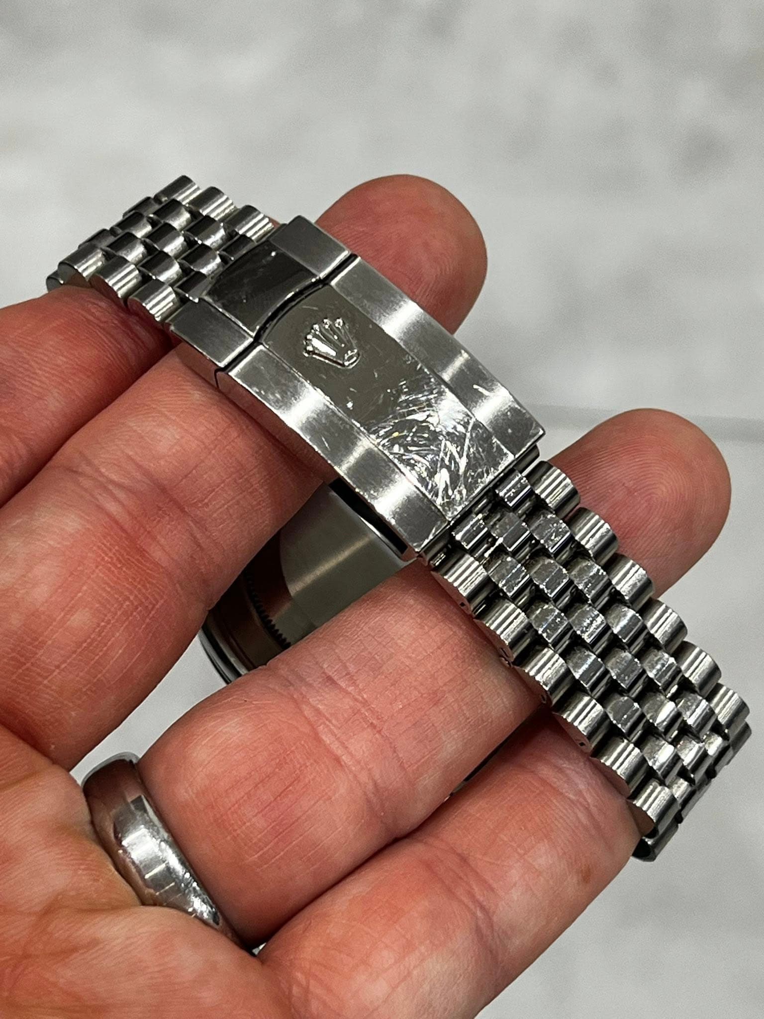 May be an image of wrist watch