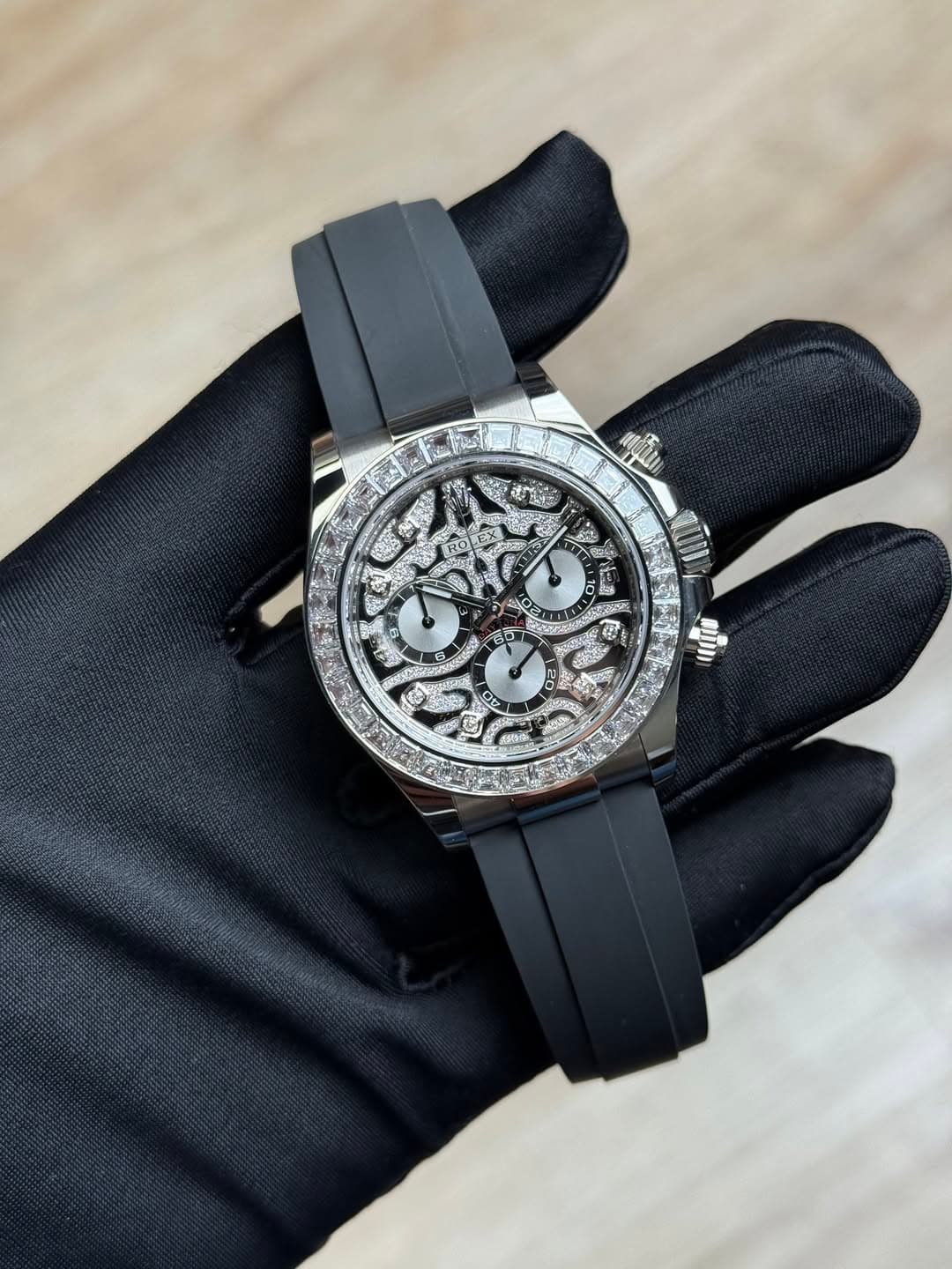 May be an image of wrist watch and text