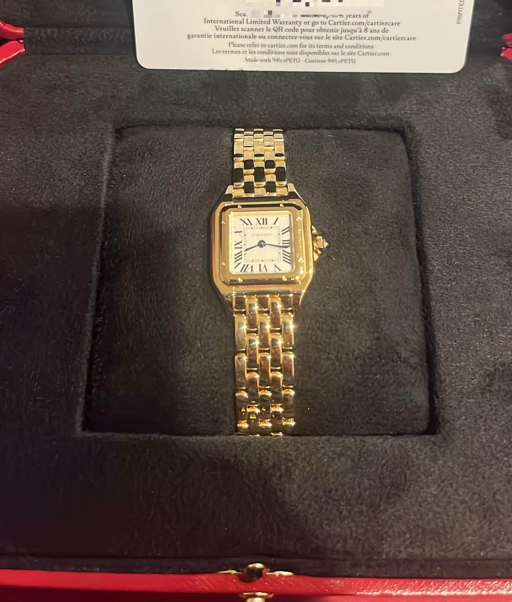 Cartier Panthere Medium Model Silver Dial Ladies Steel and 18kt Pink Gold Watch W3PN0007 and 11 more, photo 6
