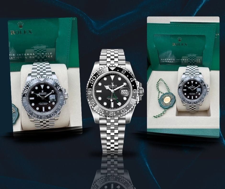 May be an image of wrist watch and text