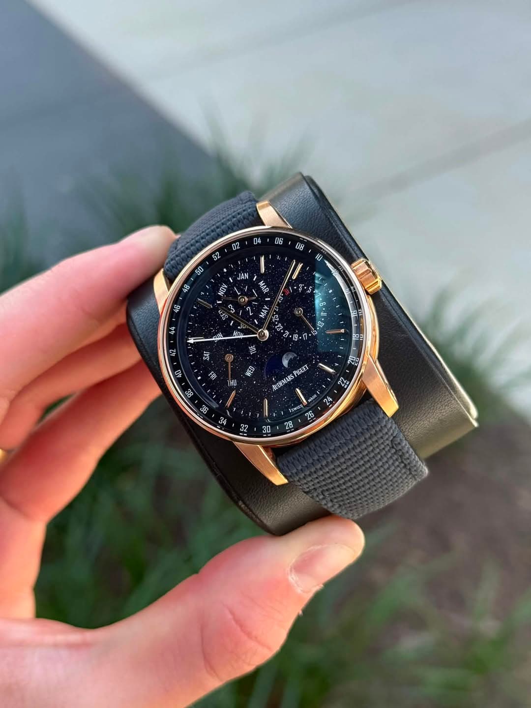 May be an image of wrist watch