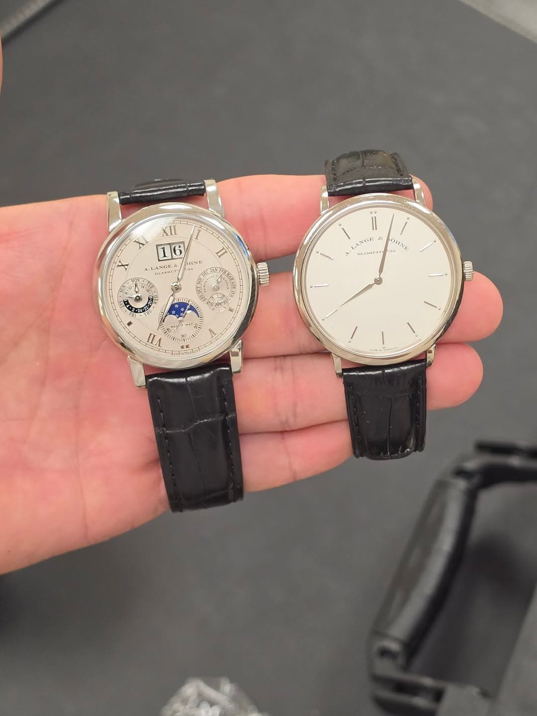 May be an image of wrist watch and text