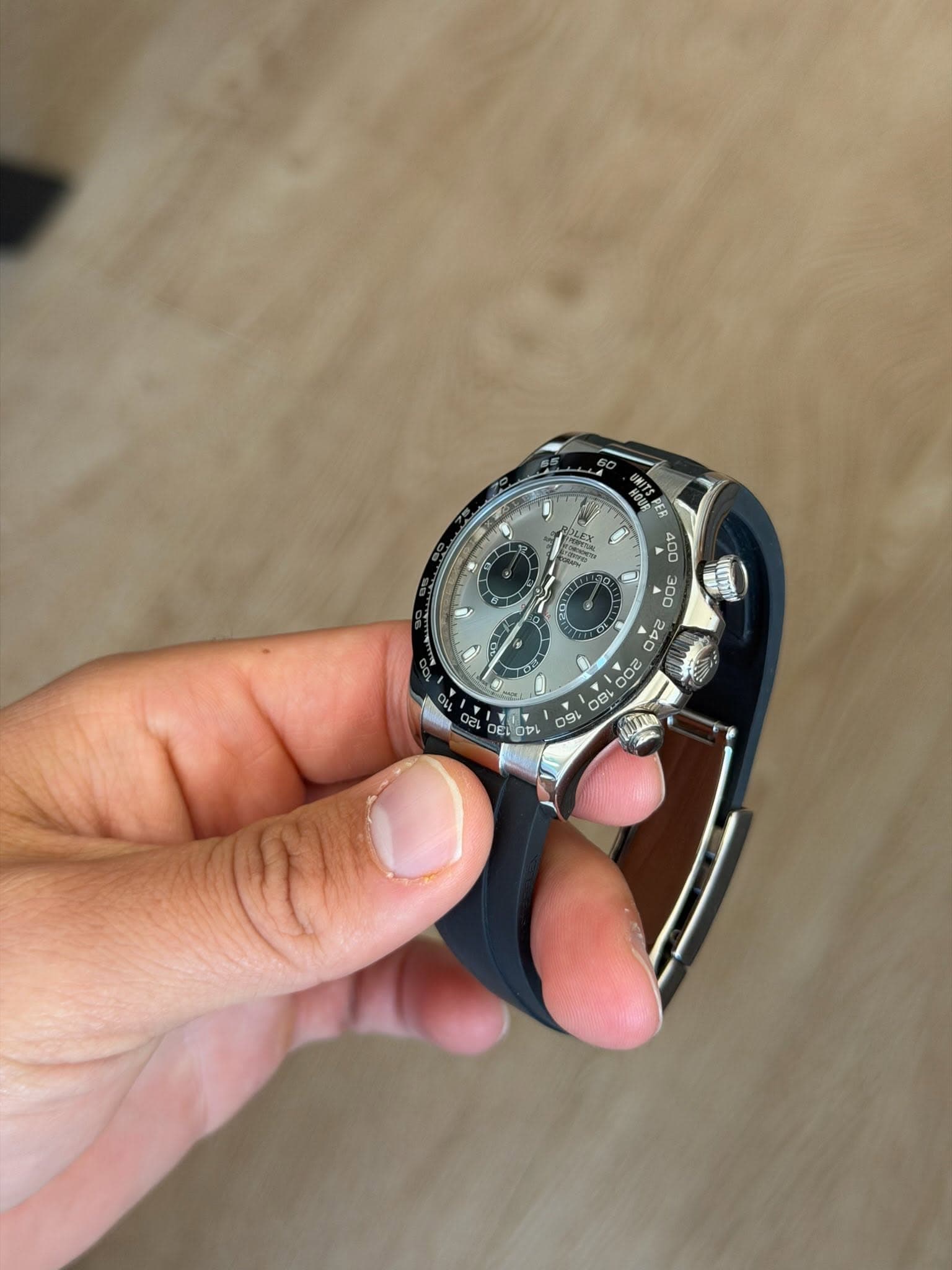 May be an image of digital watch and text