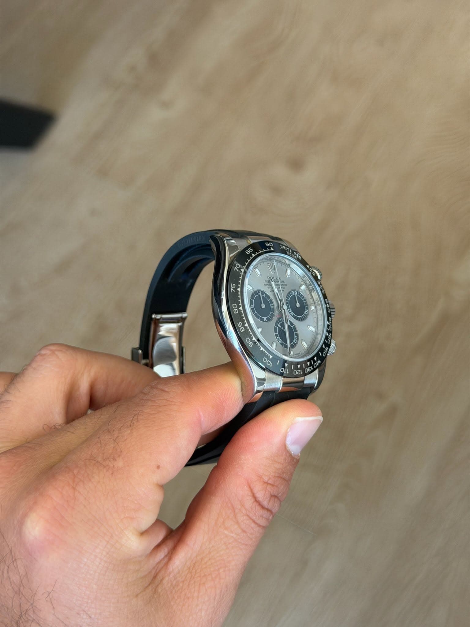 May be an image of digital watch and text