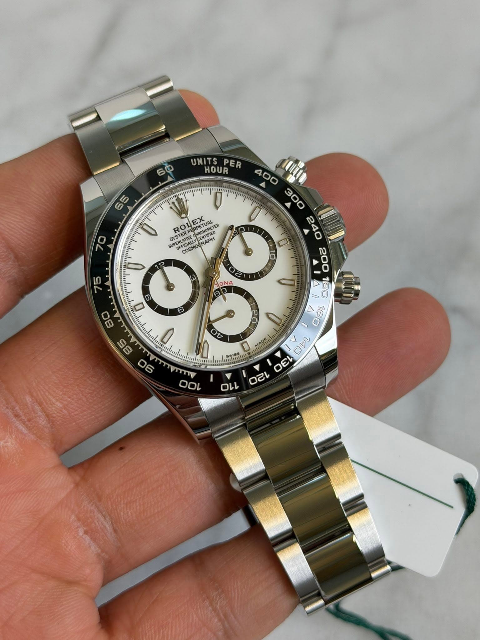 May be an image of wrist watch and text that says '60 UNITS PER HOUR 65 0 VEX WSTERPERPETUAL ROLEX STEBE RONOHETER naaTec COSMO DAC RAPH o 12 160 ONA 0 U ወ 0 0 OOL た ει 3 120 ๗ 110…