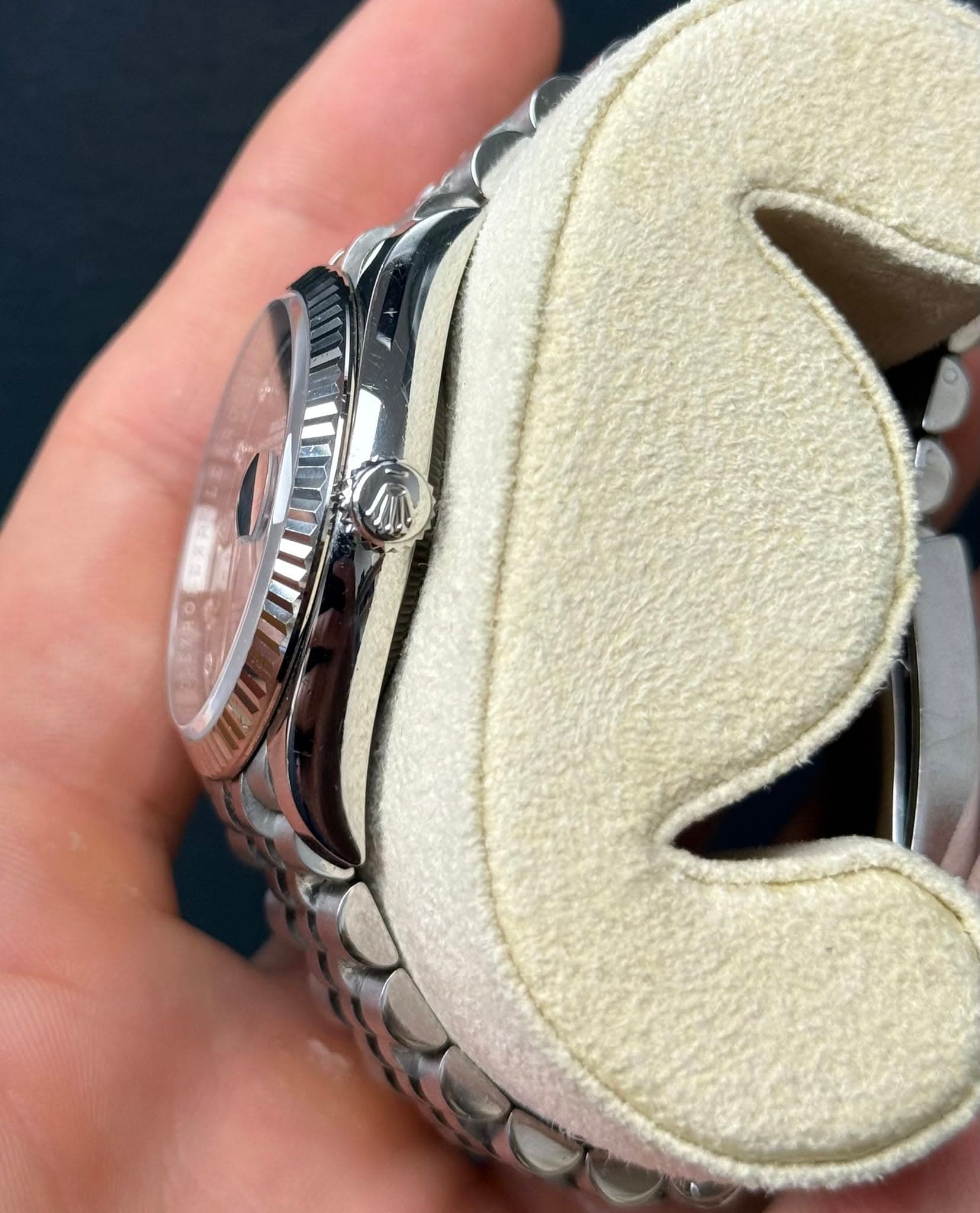 May be an image of wrist watch