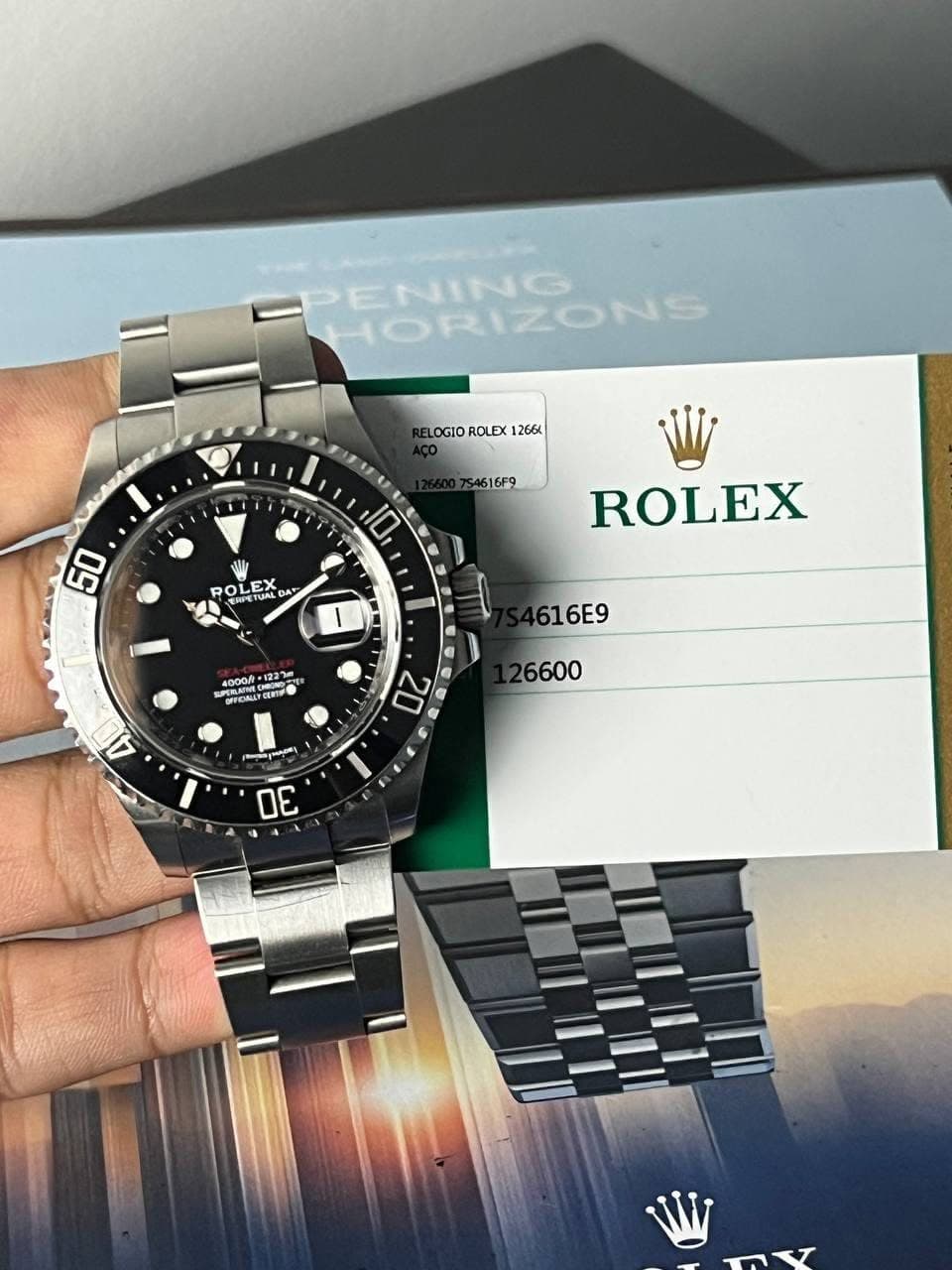 May be an image of wrist watch and text that says 'HORIZONS SENING LOGIO ROLEX 266L 4616F9 50 10 OLEX X EX ETUAL FUAL ANLO OA AT DA 1 ROLEX 1 40o0f 122าด O রজর PICAL 616E9 4616E9 I…