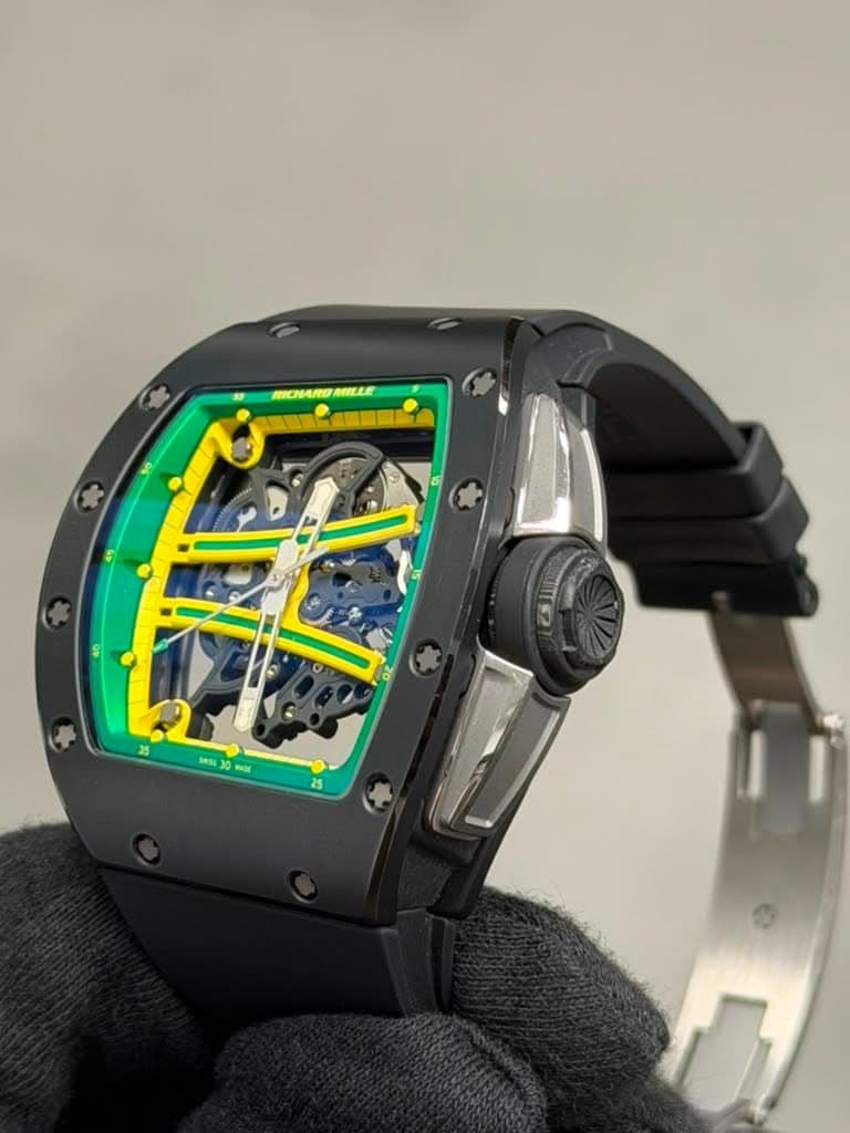 May be an image of wrist watch and text