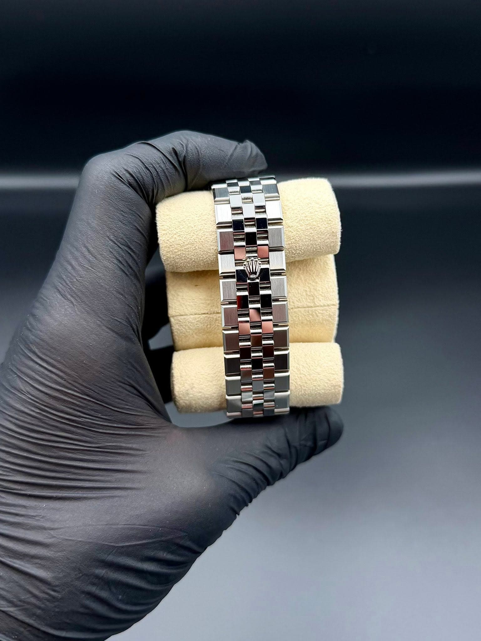 May be an image of napkin ring and wrist watch