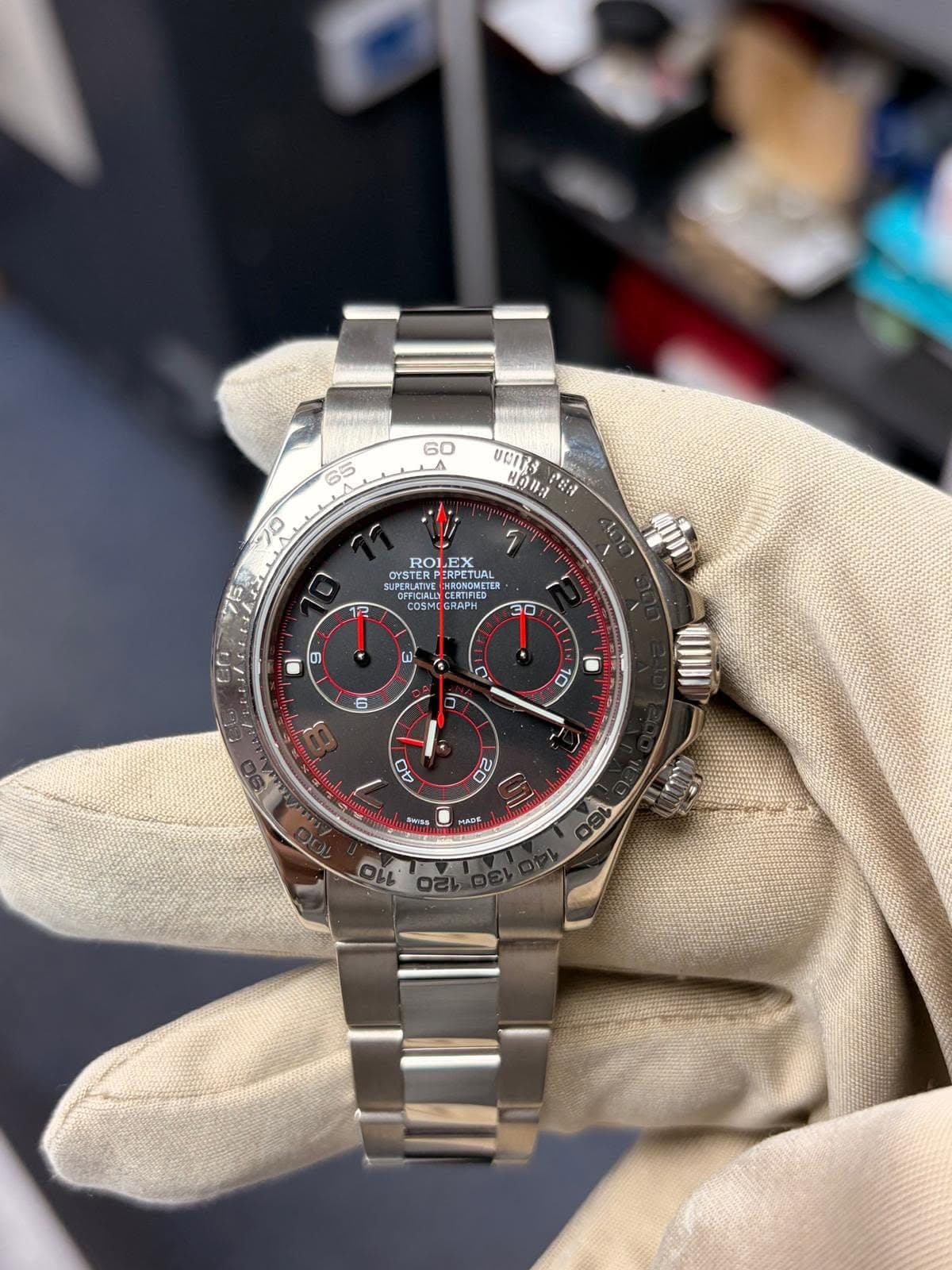 May be an image of wrist watch and text that says '60 65 មញា្ត HODa 한감당 0 10 R 7 RO OYSTER ዮኤ። DETUA SUPERLATI RONOMETER KL PETUAL COSM CSAPH GRAPH 4/1 30 មារ 1 တ ω O 6 0 10 0V…