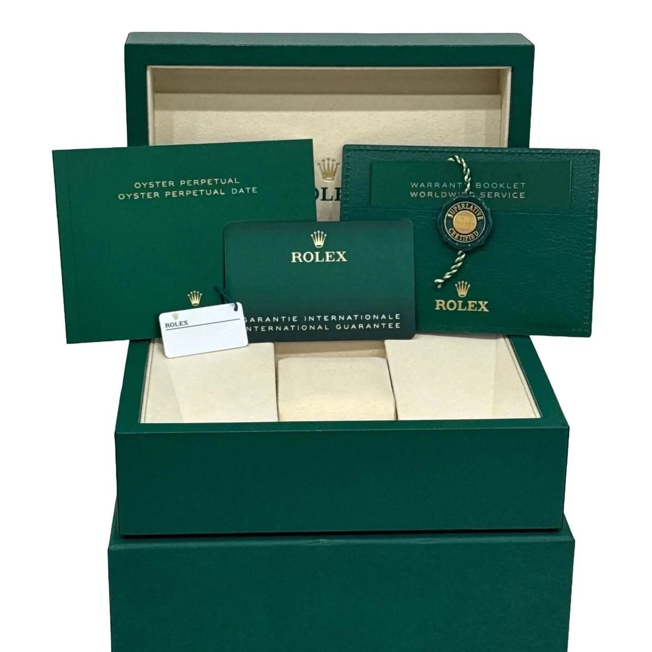 May be an image of wrist watch and box