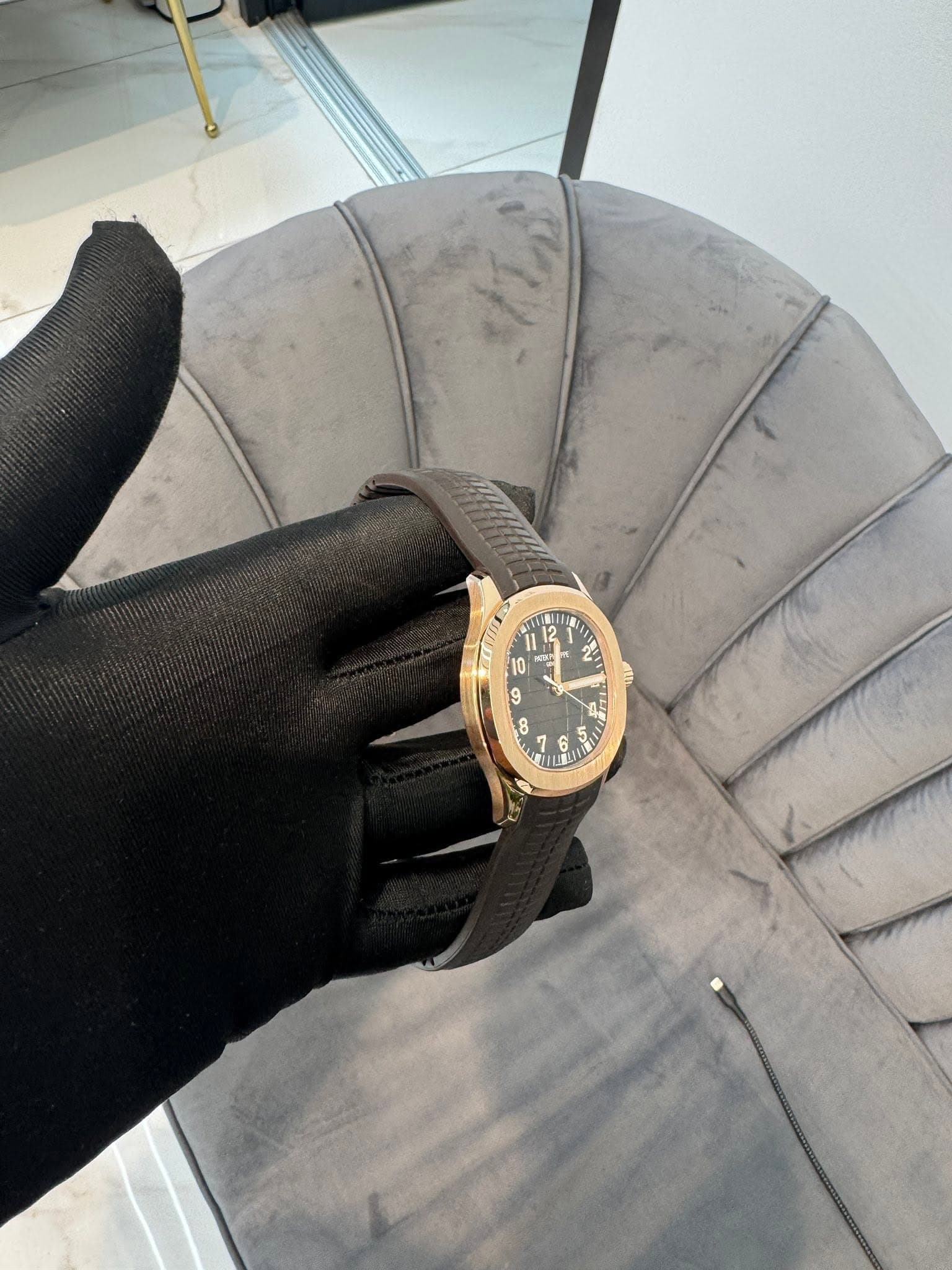 May be an image of leather and wrist watch