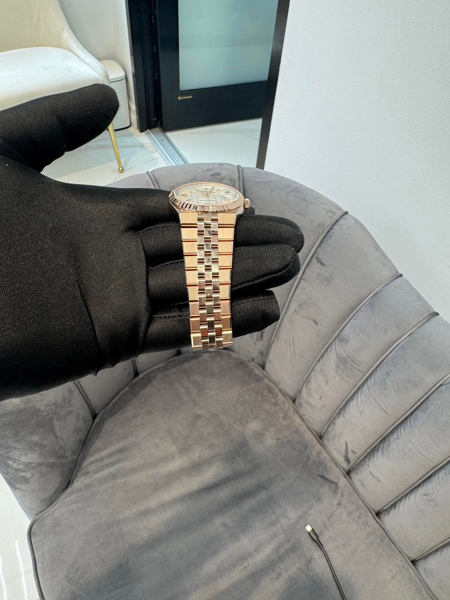 May be an image of wrist watch