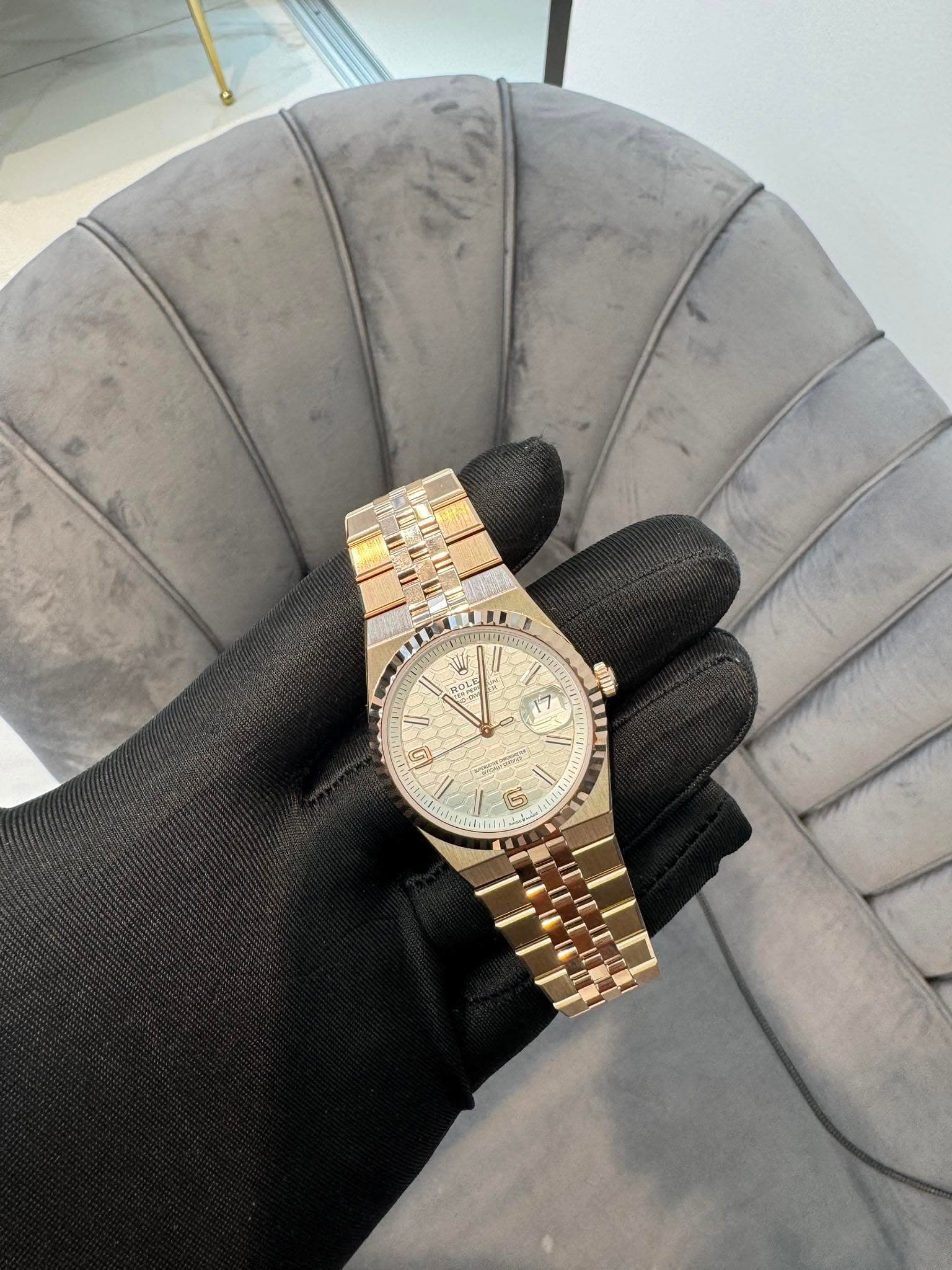 May be an image of wrist watch