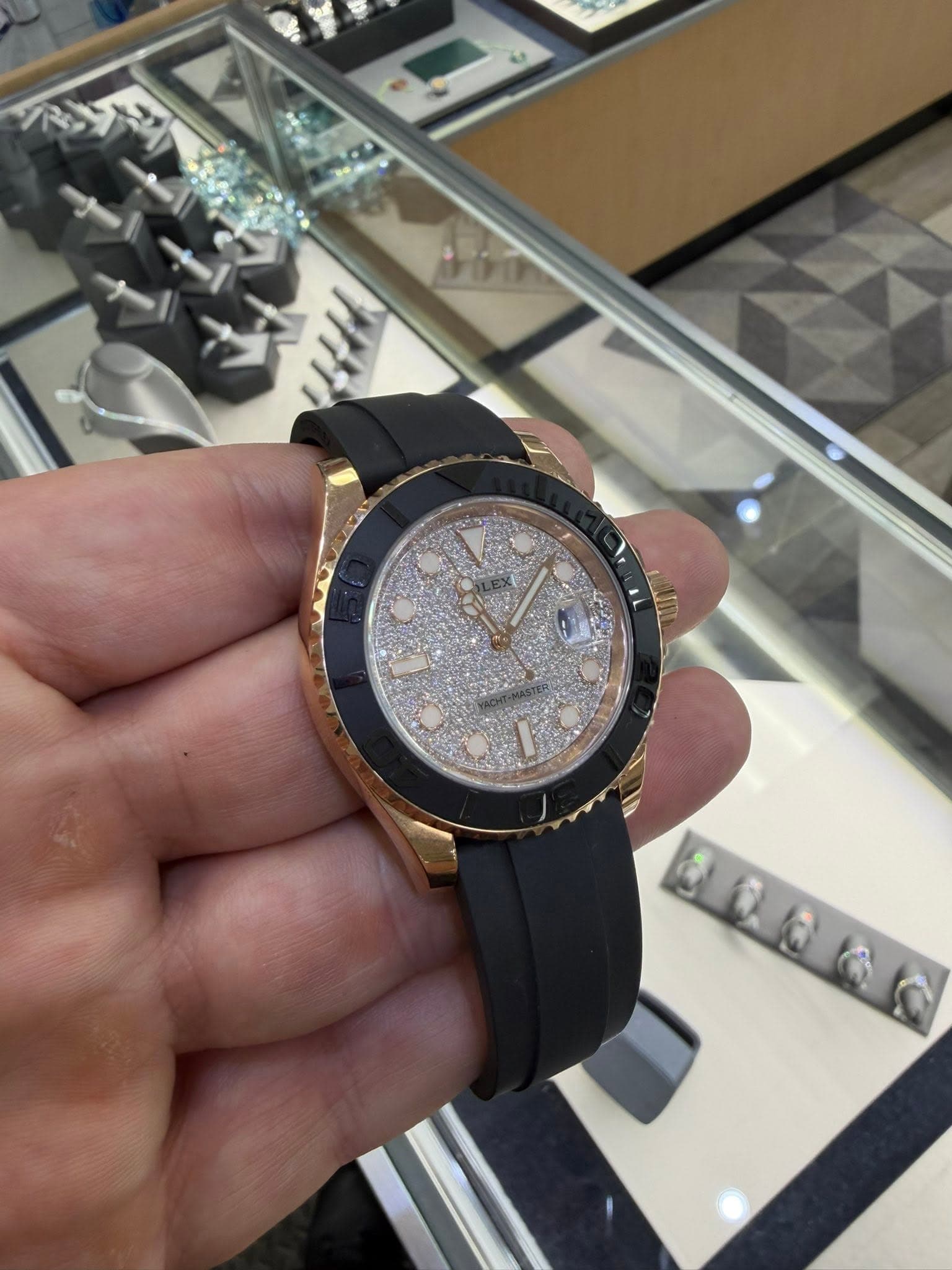 May be an image of wrist watch and text