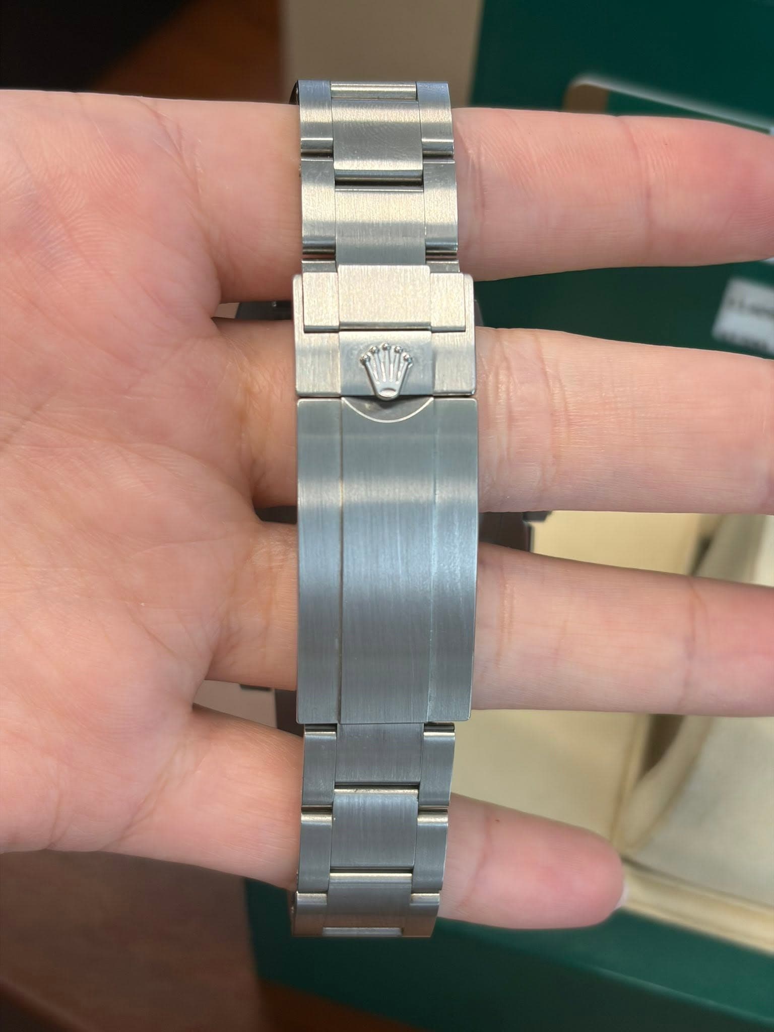 May be an image of wrist watch