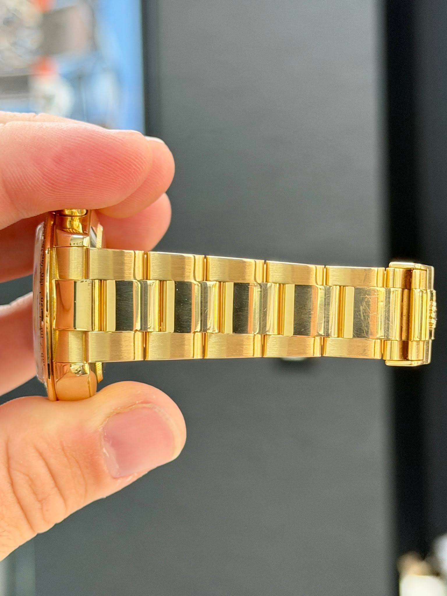 May be an image of wrist watch
