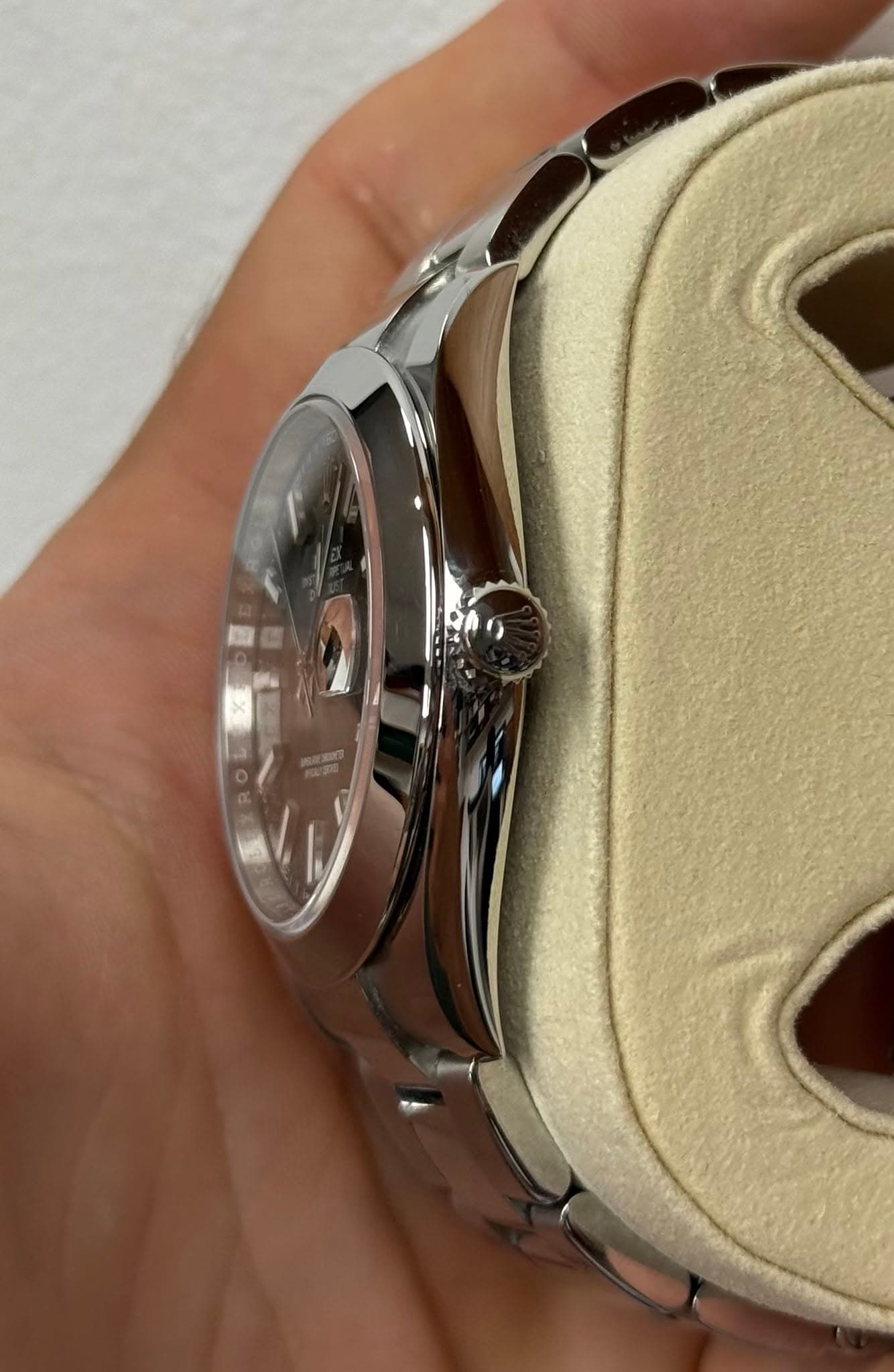 May be an image of wrist watch