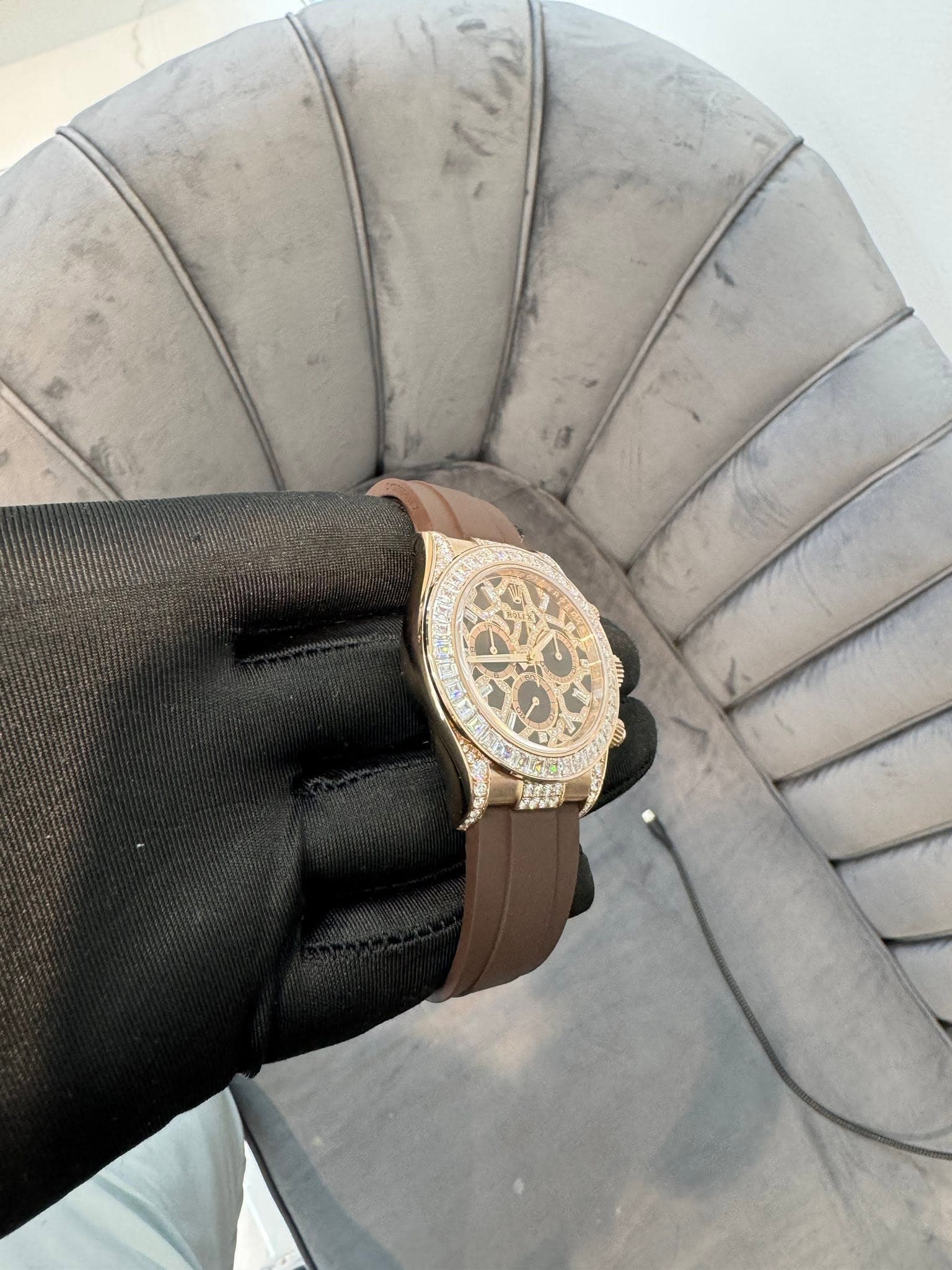 May be an image of wrist watch