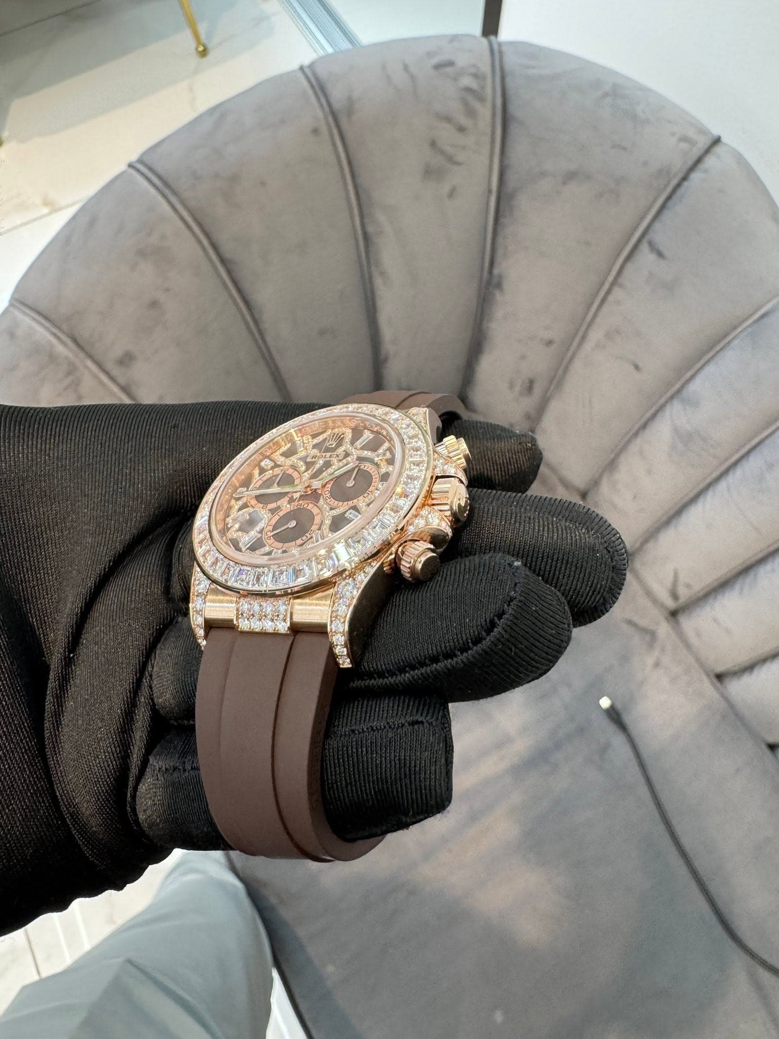 May be an image of wrist watch