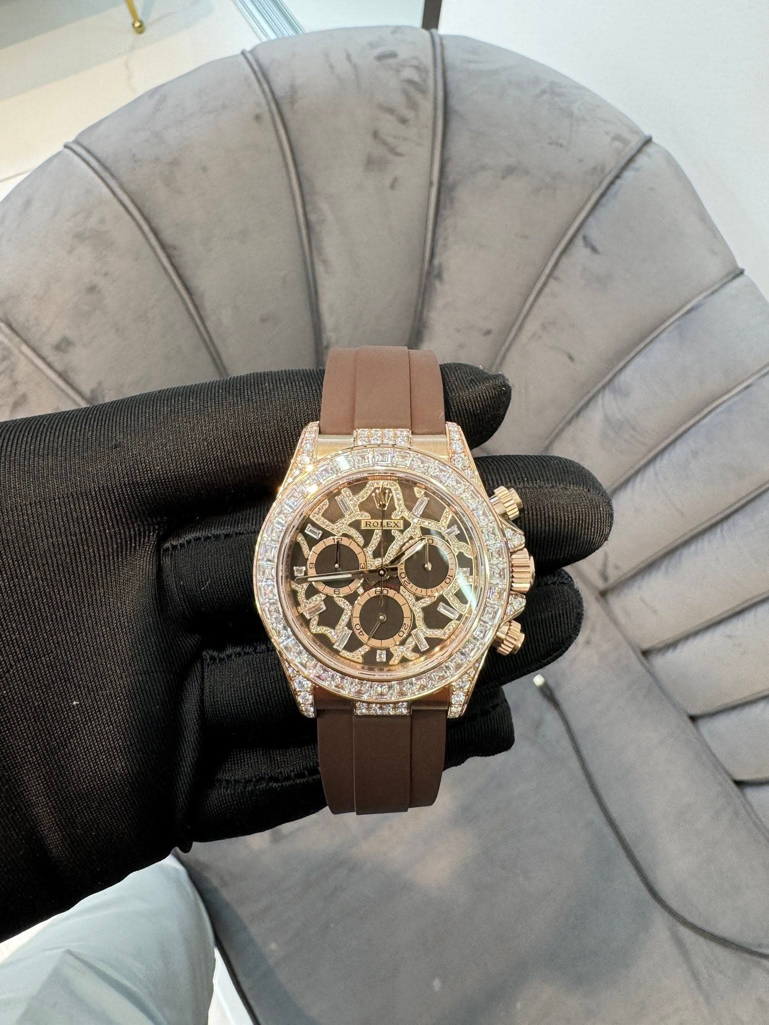 May be an image of wrist watch and text